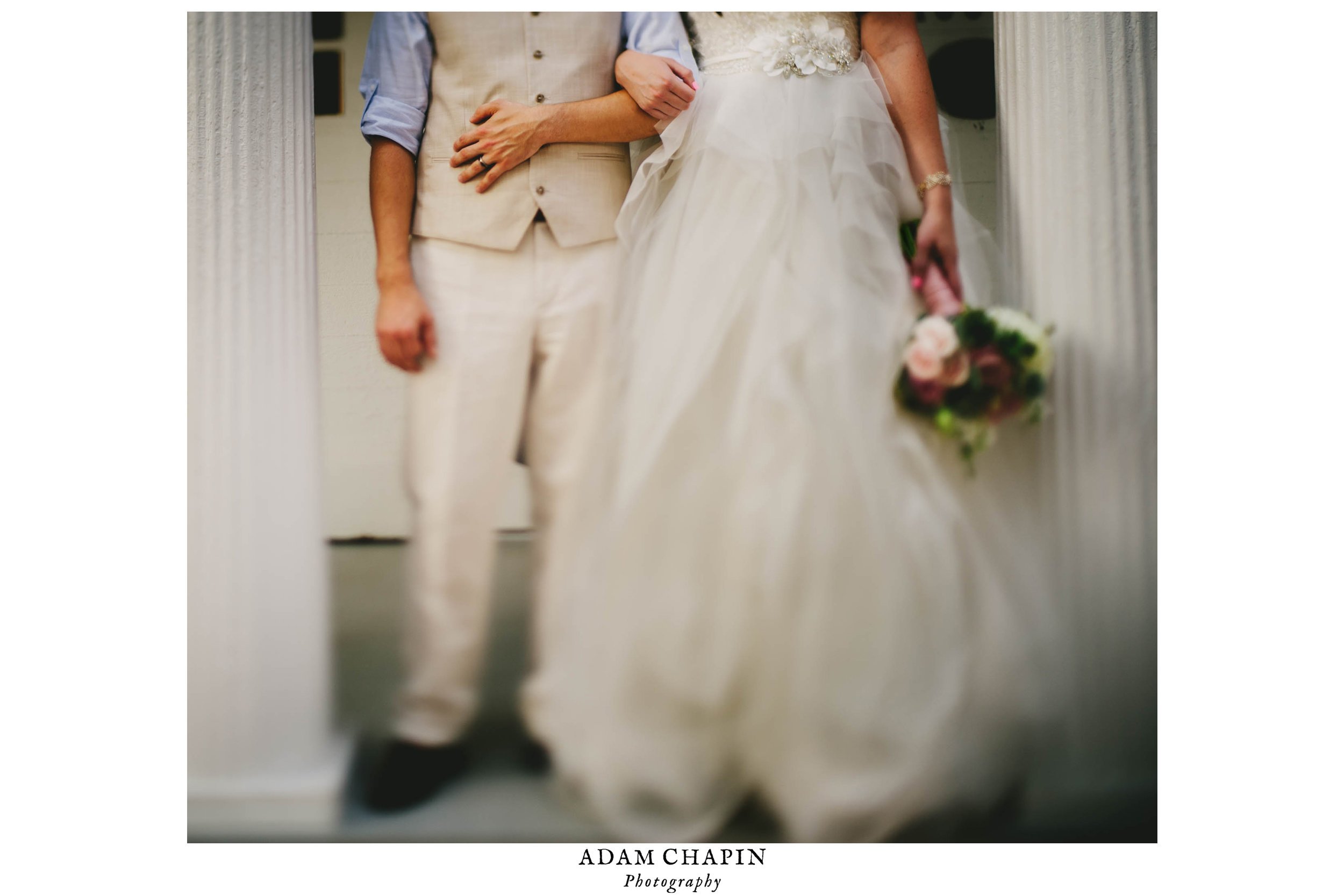 details of bride and grooms wedding style