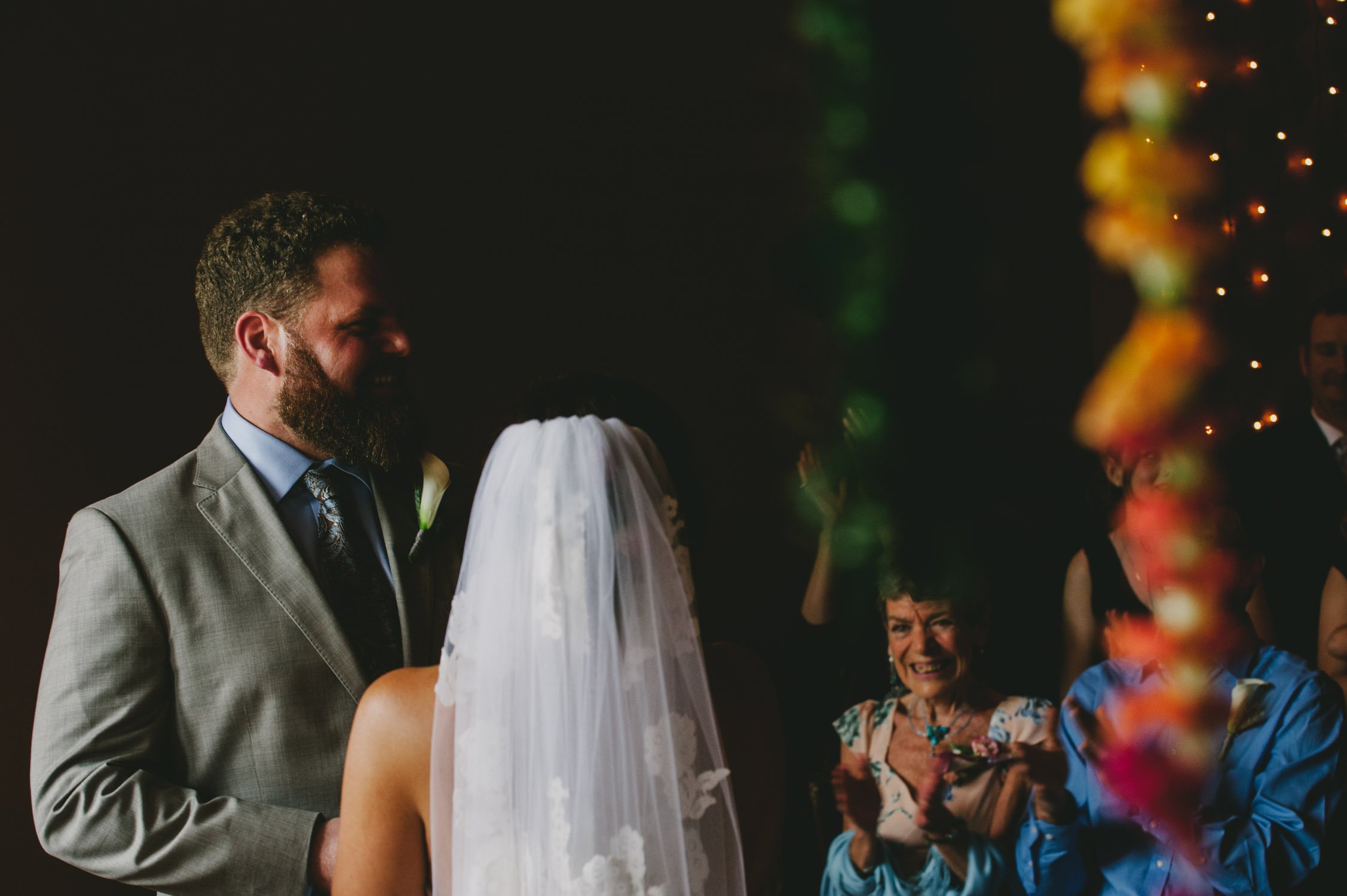 chapel hill wedding ceremony photo