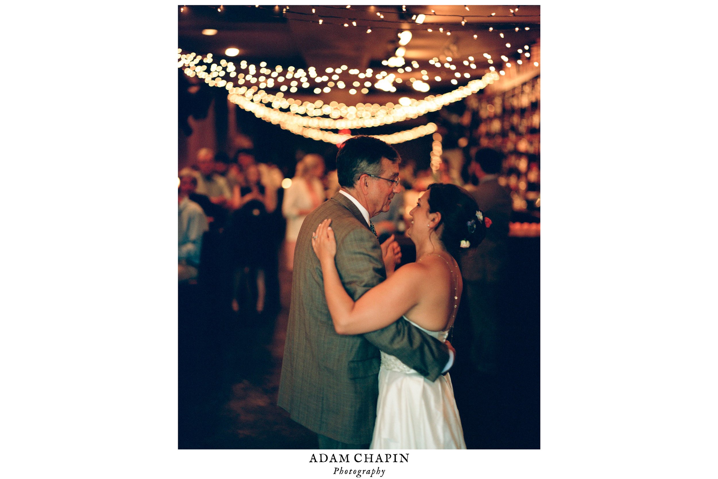 chapel hill wedding father and daughter dance