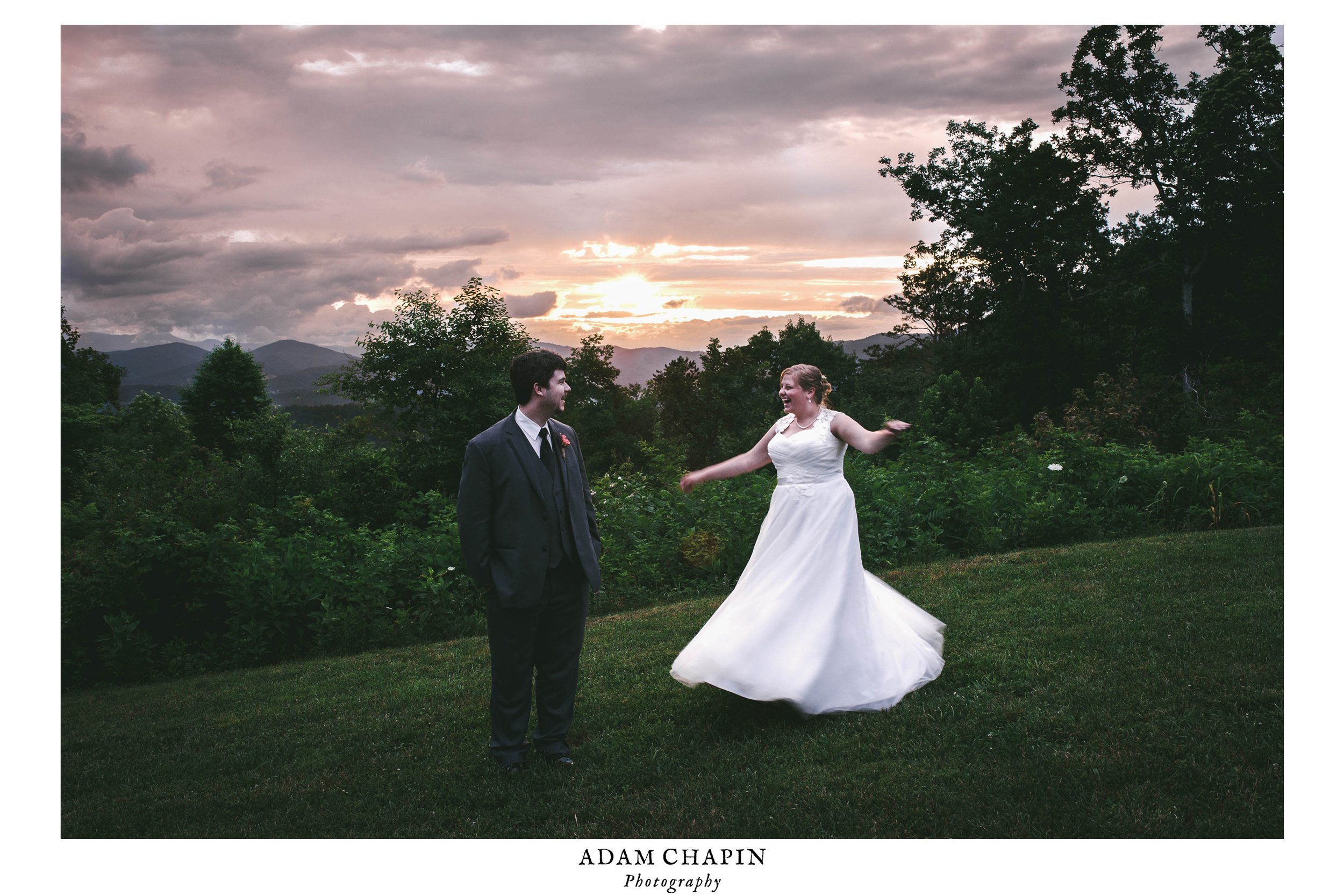 the cabin ridge wedding hendersonville nc 