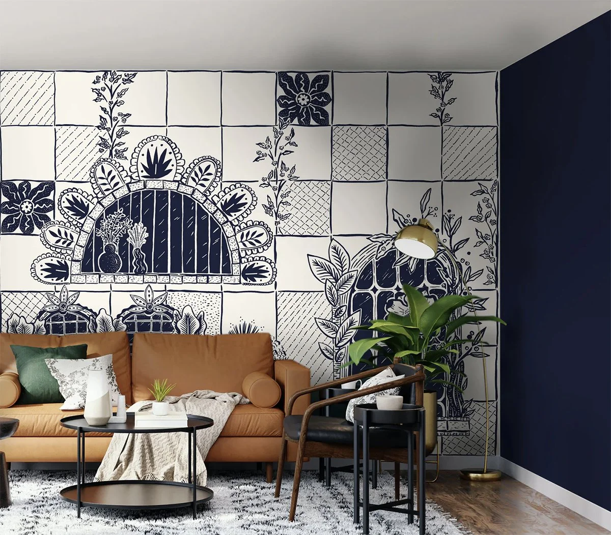 Un décor panoramique végétal réalisé par Camille Tardif