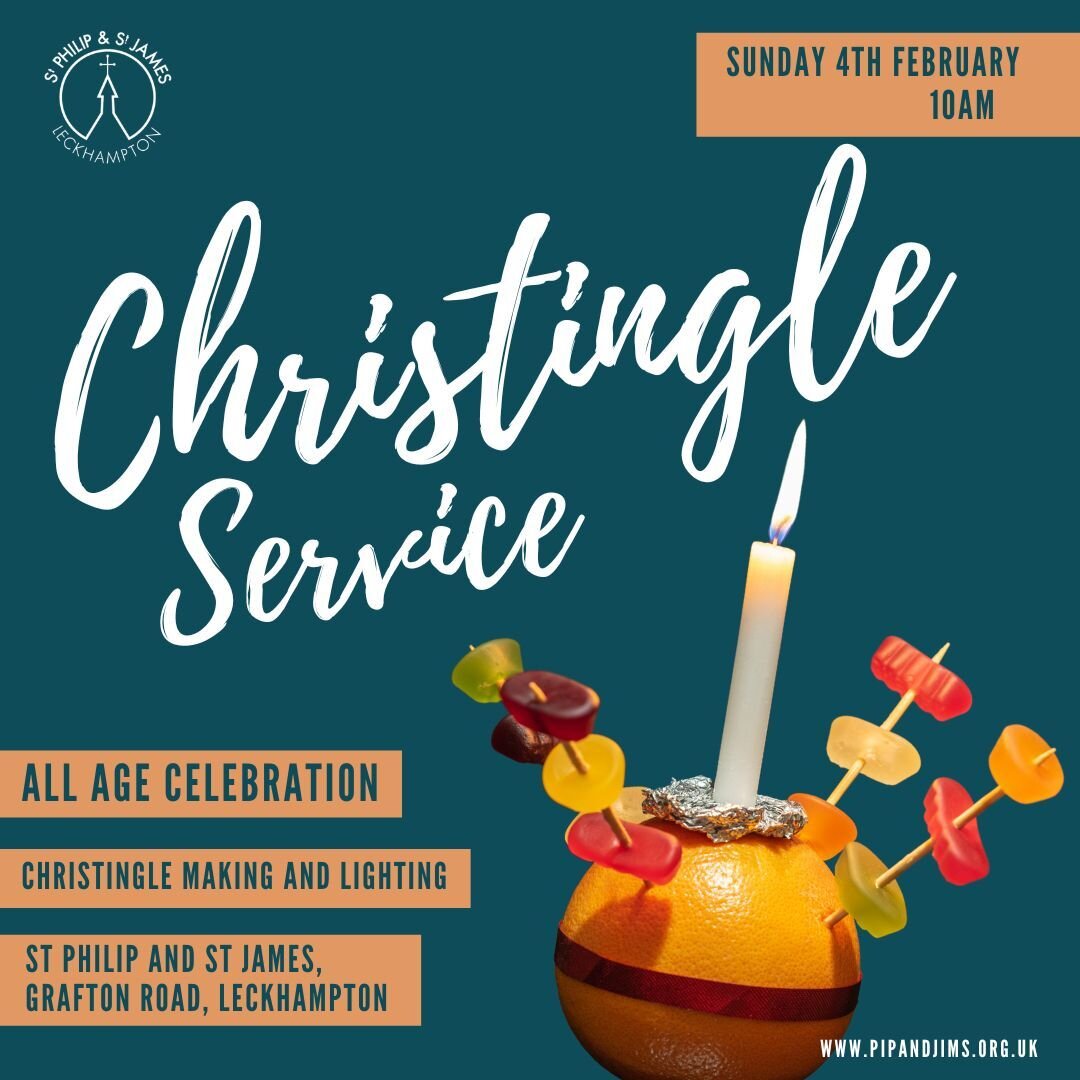 Join us for our Christingle Service on Sunday 4th February at 10am!