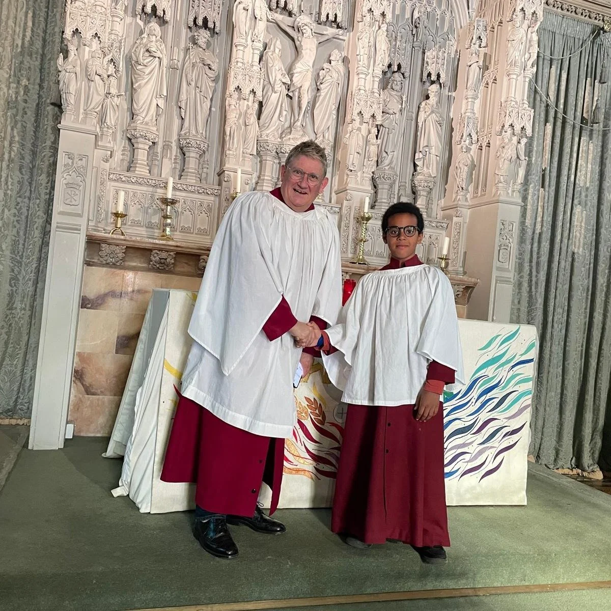 🎶✨ A big, joyful welcome to our newest child chorister &mdash; Gabriel! ✨🎶

On Sunday, Gabriel received his surplice and officially joined the ranks of our wonderful choir at Pip and Jim&rsquo;s. We are so thrilled to have him singing with us &mdas