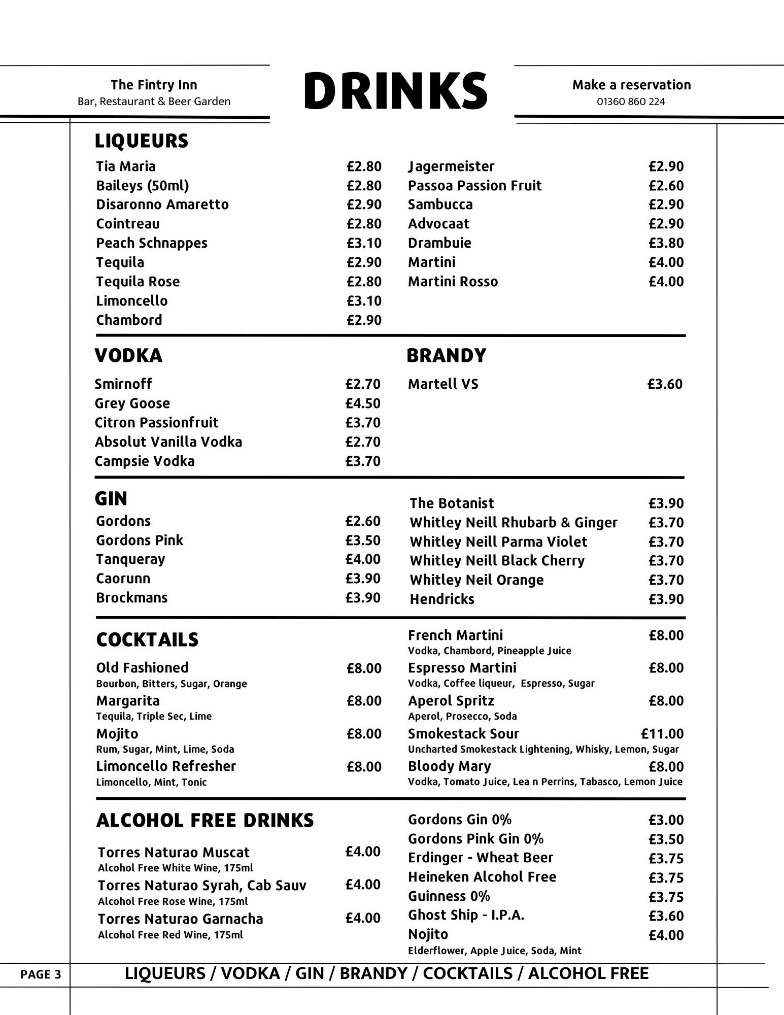 Eat — Fintry Inn