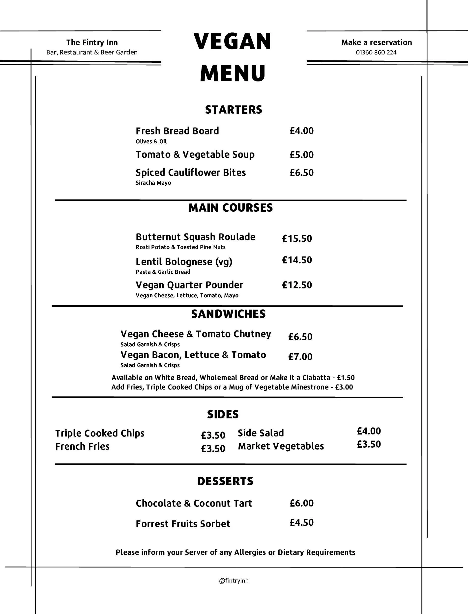 Eat — Fintry Inn