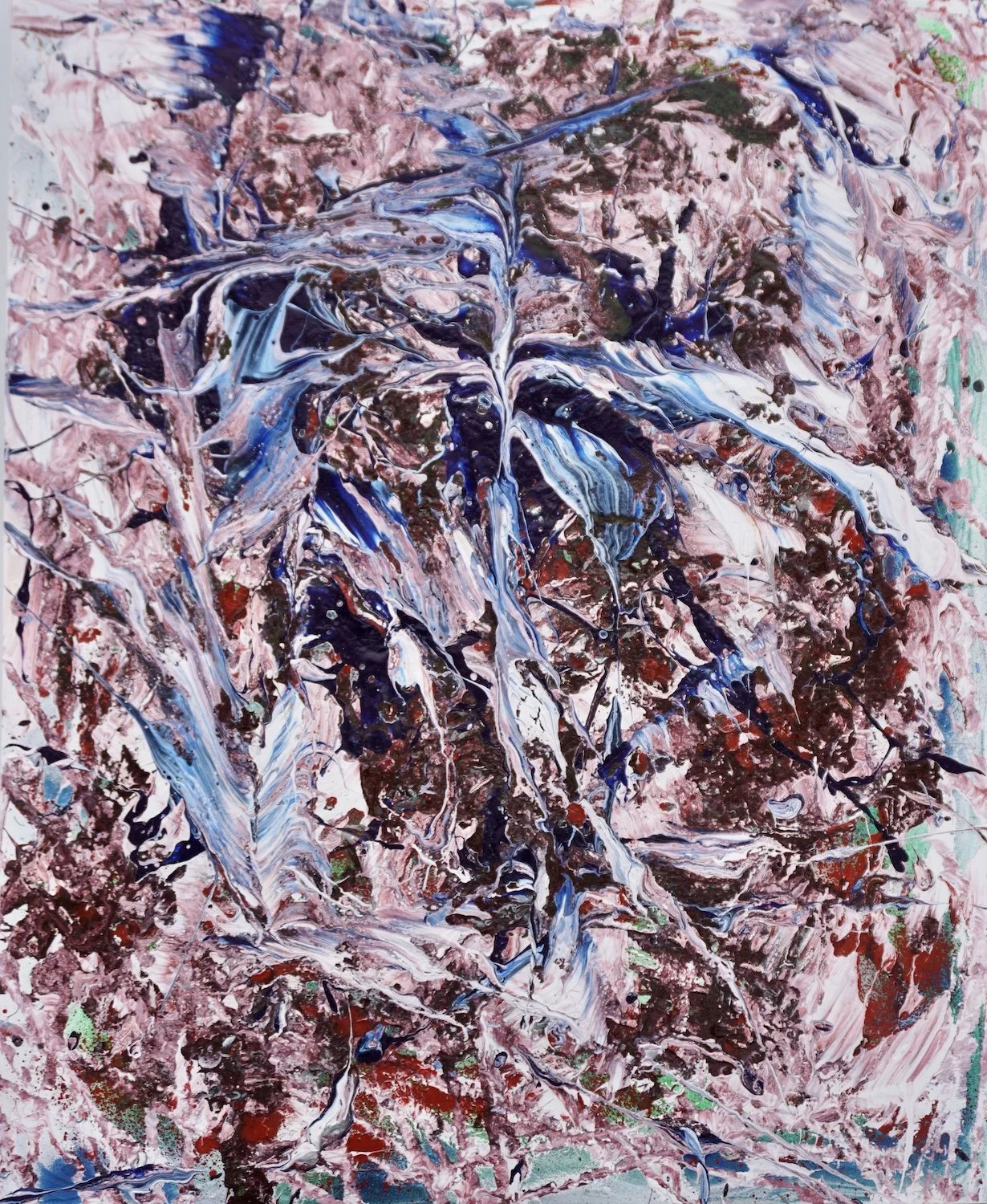 LE KORMORAN, 30’’ X 24’’, techniques mixtes sur bois. (Claude Lessard) VENDUE