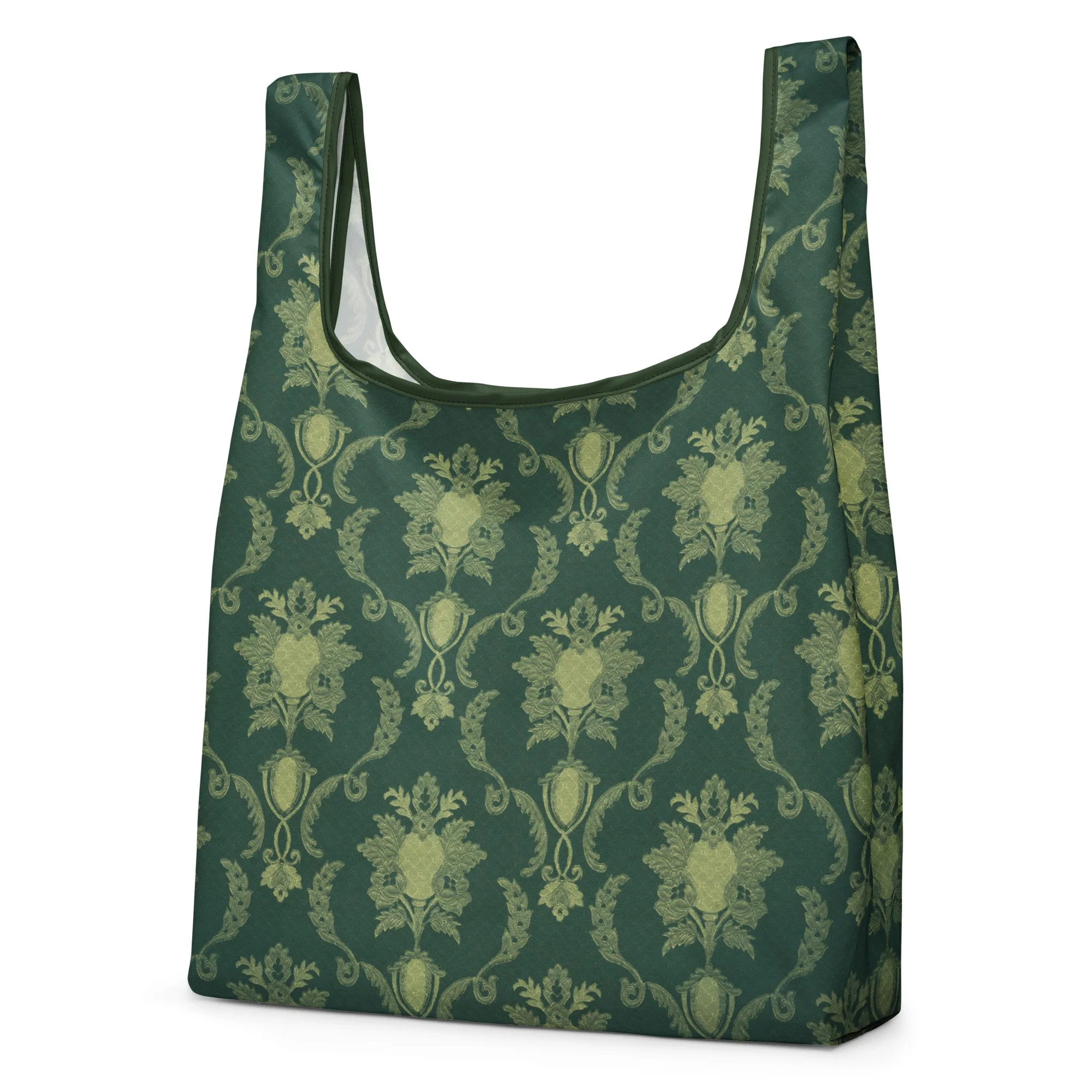 Vintage Green Shopping Bag