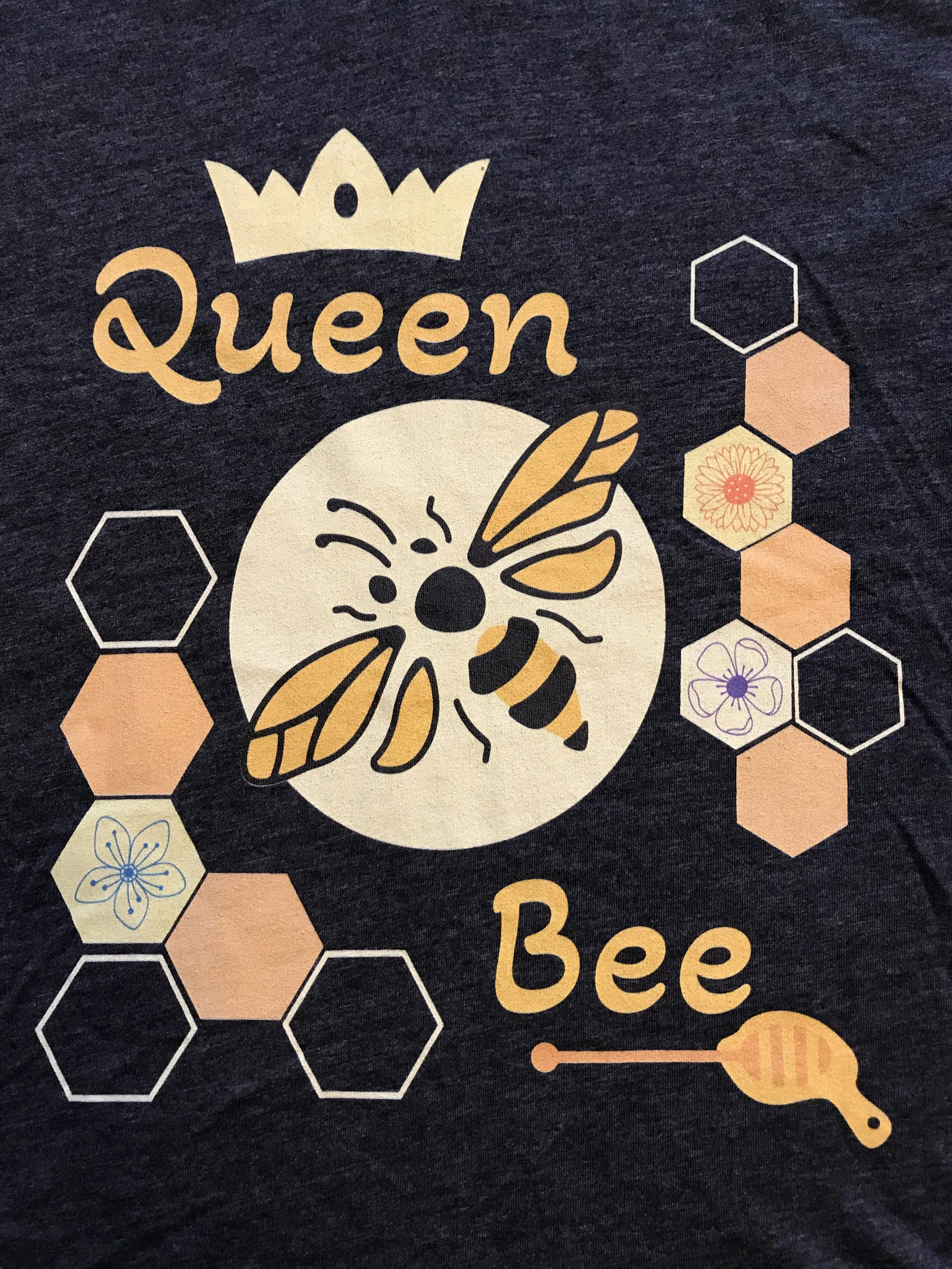 Queen Bee shirt close up.jpg