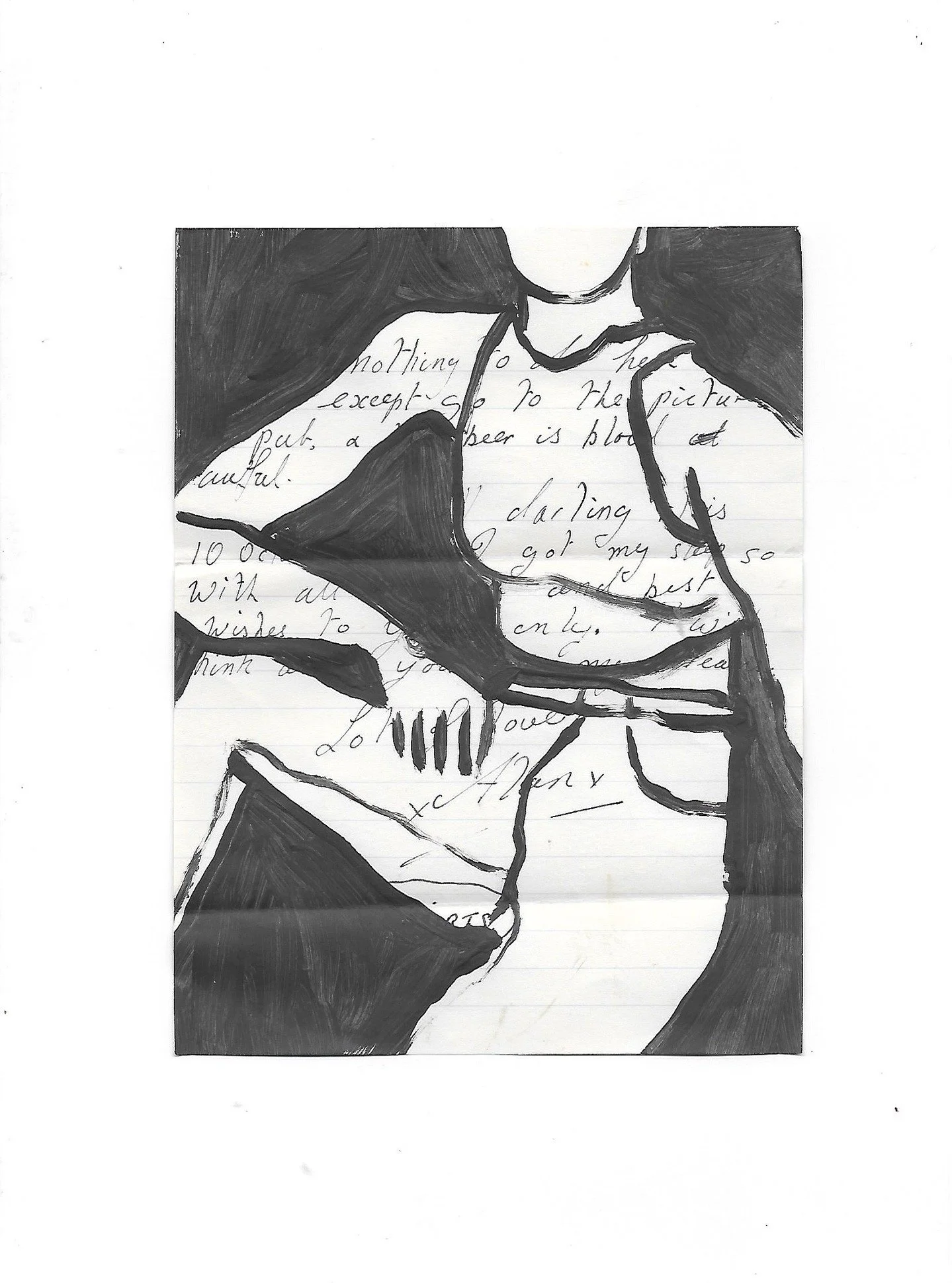 Darling Jerry, day 27 of 30 

Trying something a little different with this one.

The Darling Jerry series usually begins with the letter - fragments of handwriting carrying stories of love, longing and everyday life. But this time I wanted to push t