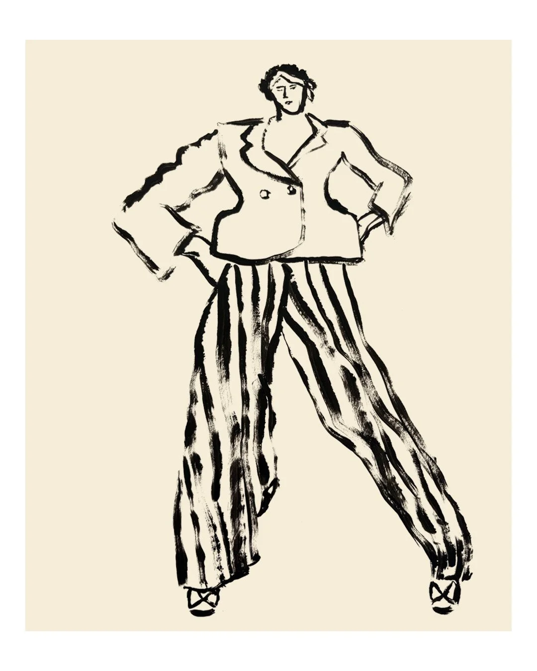 I&rsquo;m really interested in the way clothing holds identity, not just what we wear, but how it feels to be inside it.

The way a jacket changes your posture. And helps you to feel good in your body.

The way something soft can make you feel more l