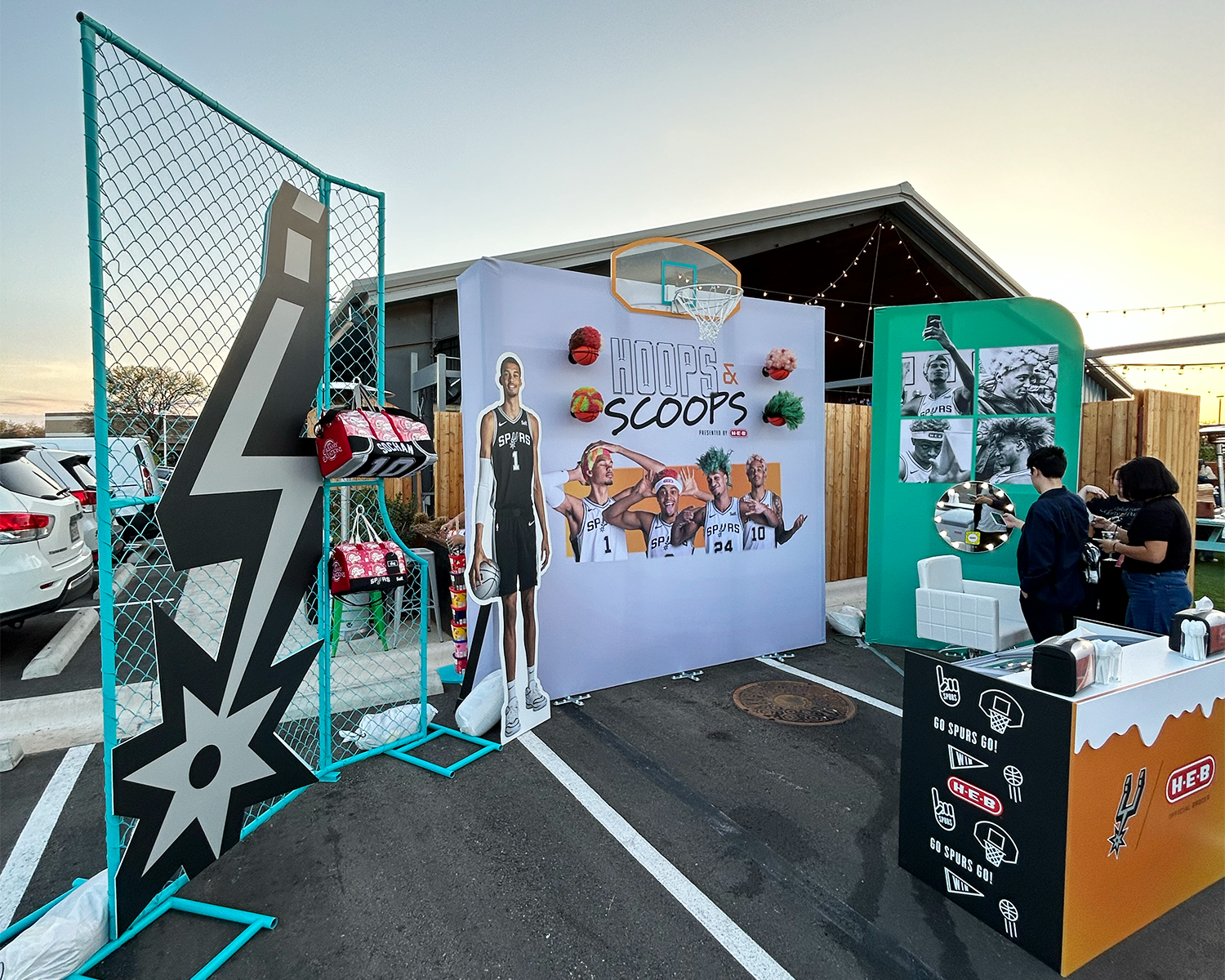 Spurs Hoops & Scoops
We traveled with the San Antonio Spurs north on I-35 to Austin, Texas, to execute a weeklong event around South By Southwest cultivating the next generation of fans beyond their home base crowd in San Antonio.
View Project