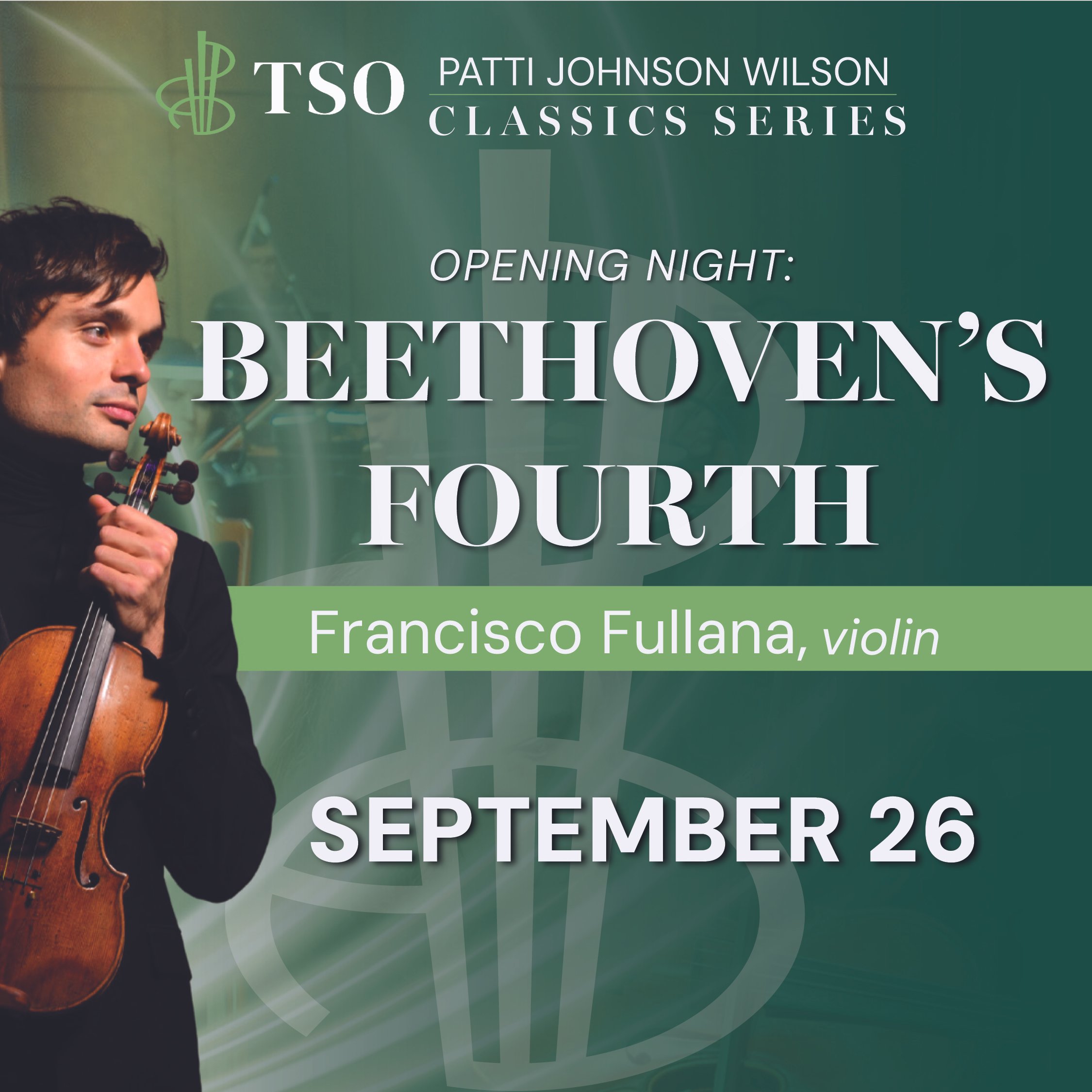 Tulsa Symphony Orchestra Flyer - Beethoven's Fourth