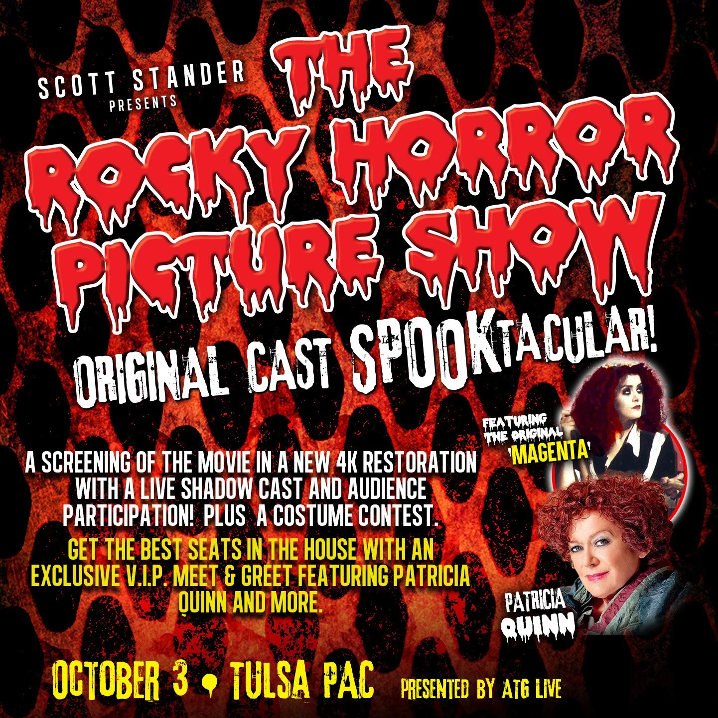 Flyer for Rocky Horror Picture Show 