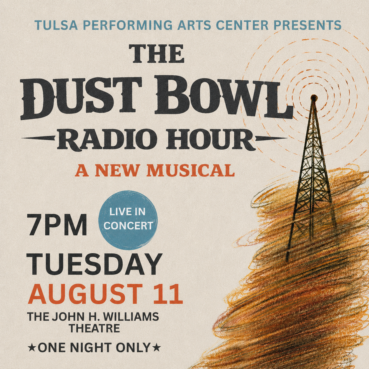 The Dust Bowl Radio Hour Live in Concert