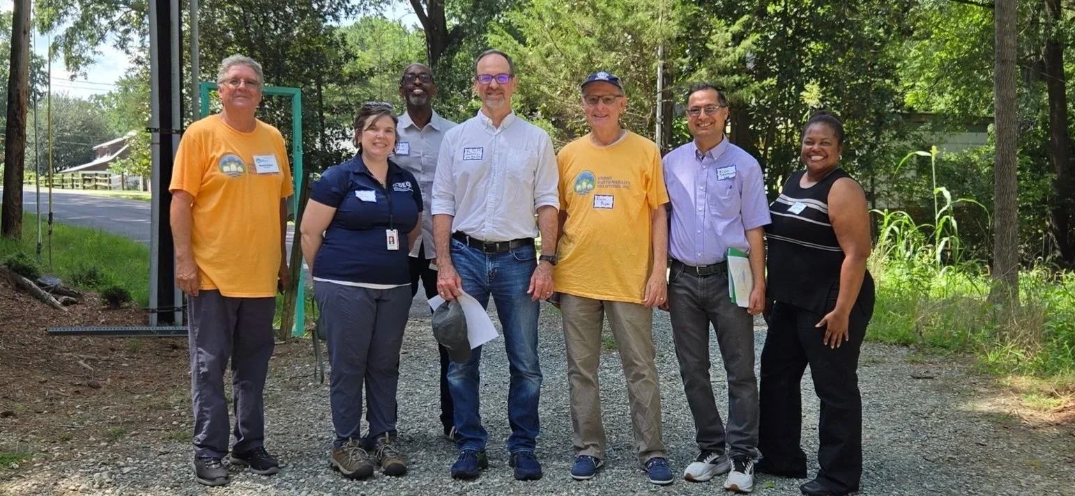 Grant Partners Visit Carrboro Project Site