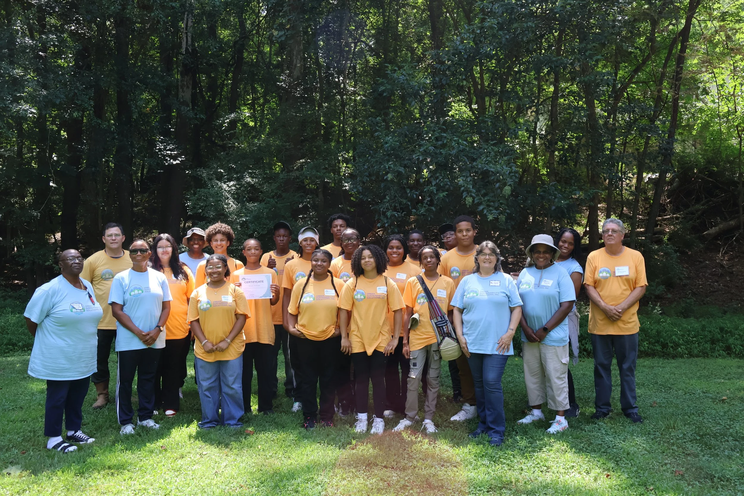 USS Partners with E3 Camp to Grow More Than Rain Gardens