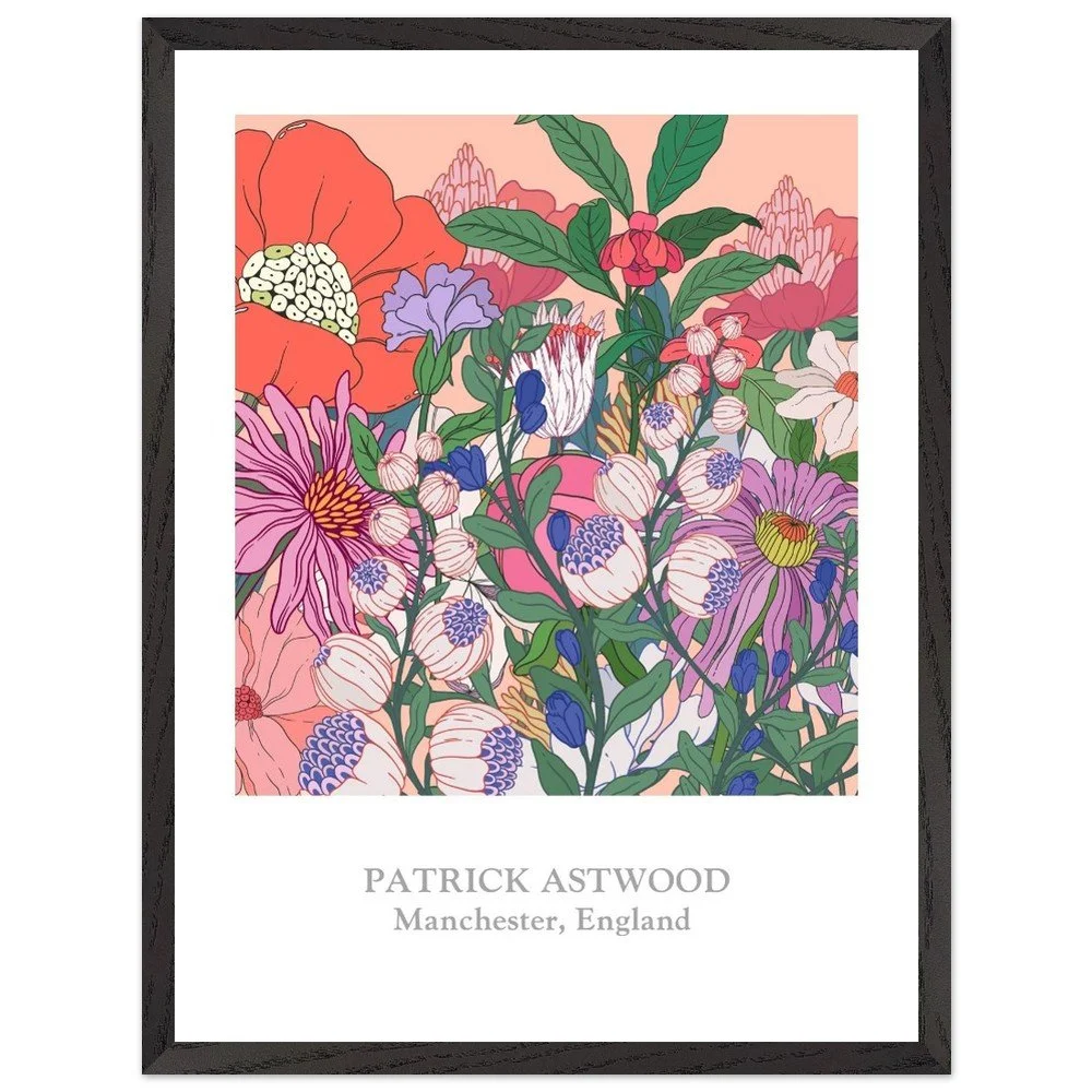 Germaine - Premium Wooden Framed Poster With Premium Matte Paper