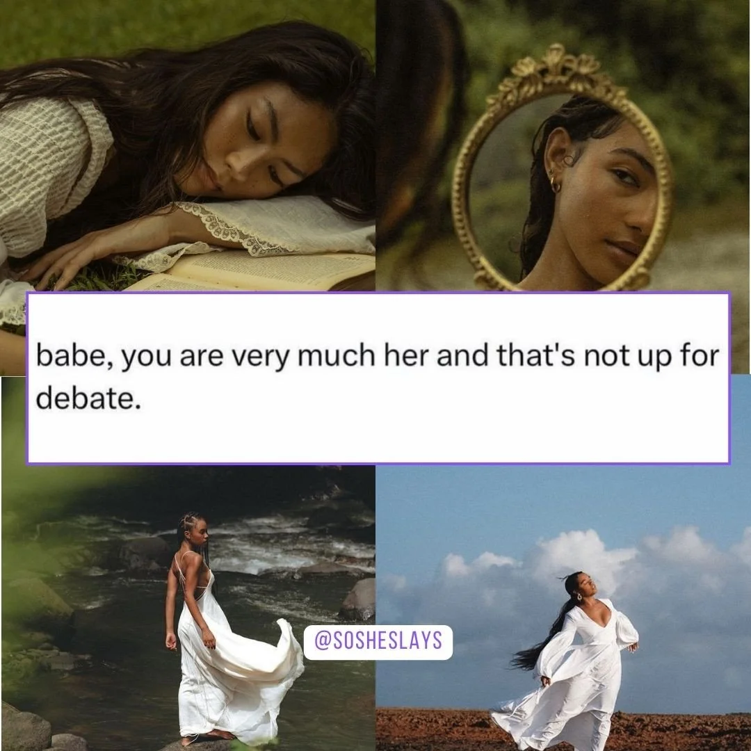 YOU ALWAYS BEEN THAT GIRL 💜⁠
.⁠
.⁠
.⁠
.⁠
#girlhood #selflove