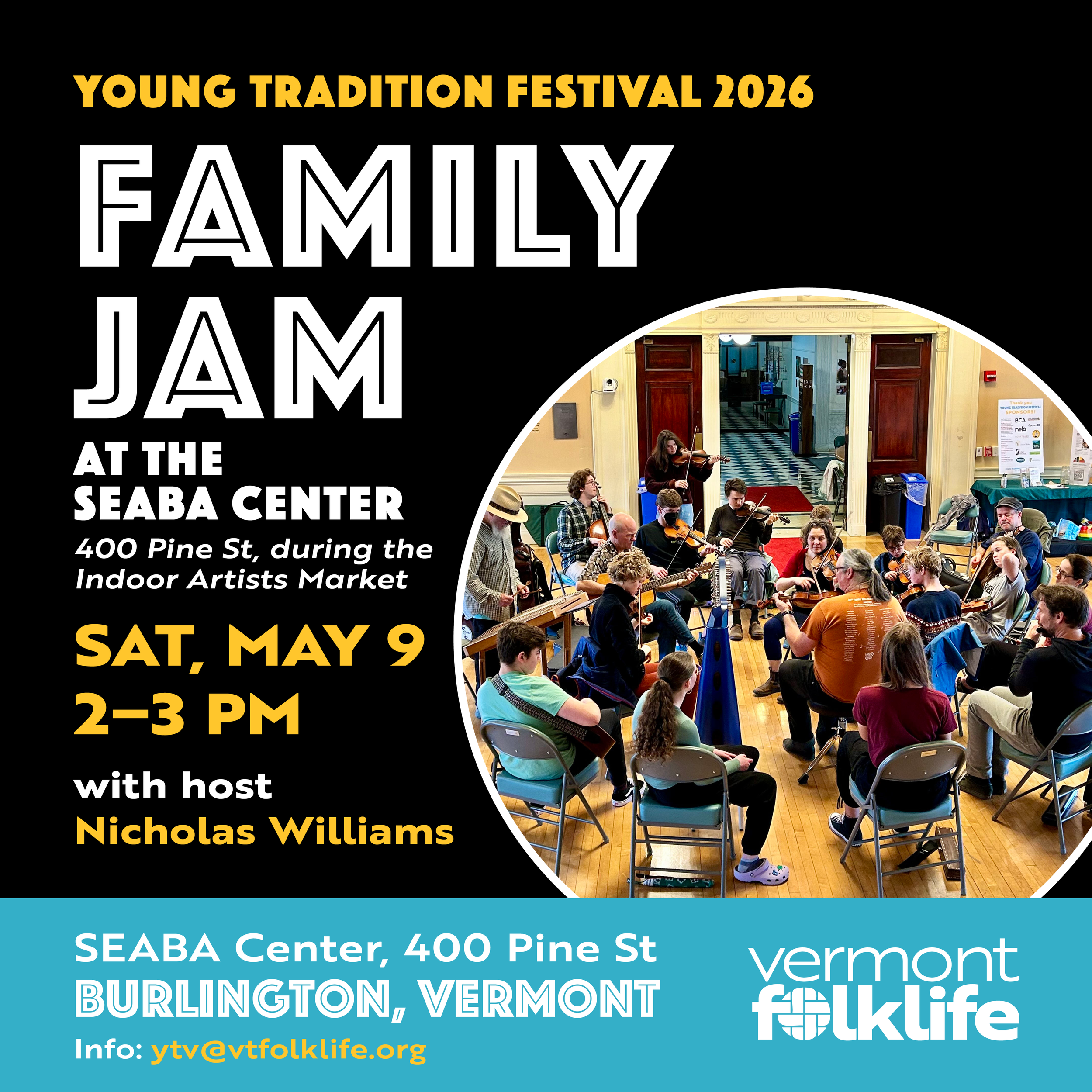 Family Music Jam - Young Tradition Festival 2026