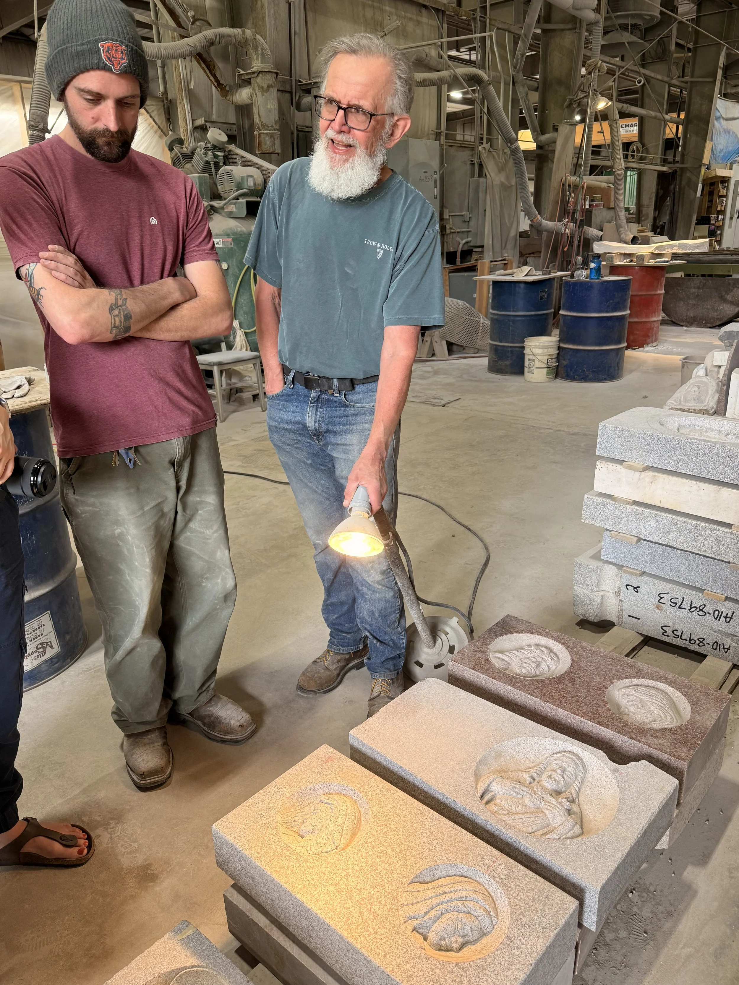Week 5 Kurjanowicz Sculpture Studio Visit&nbsp;