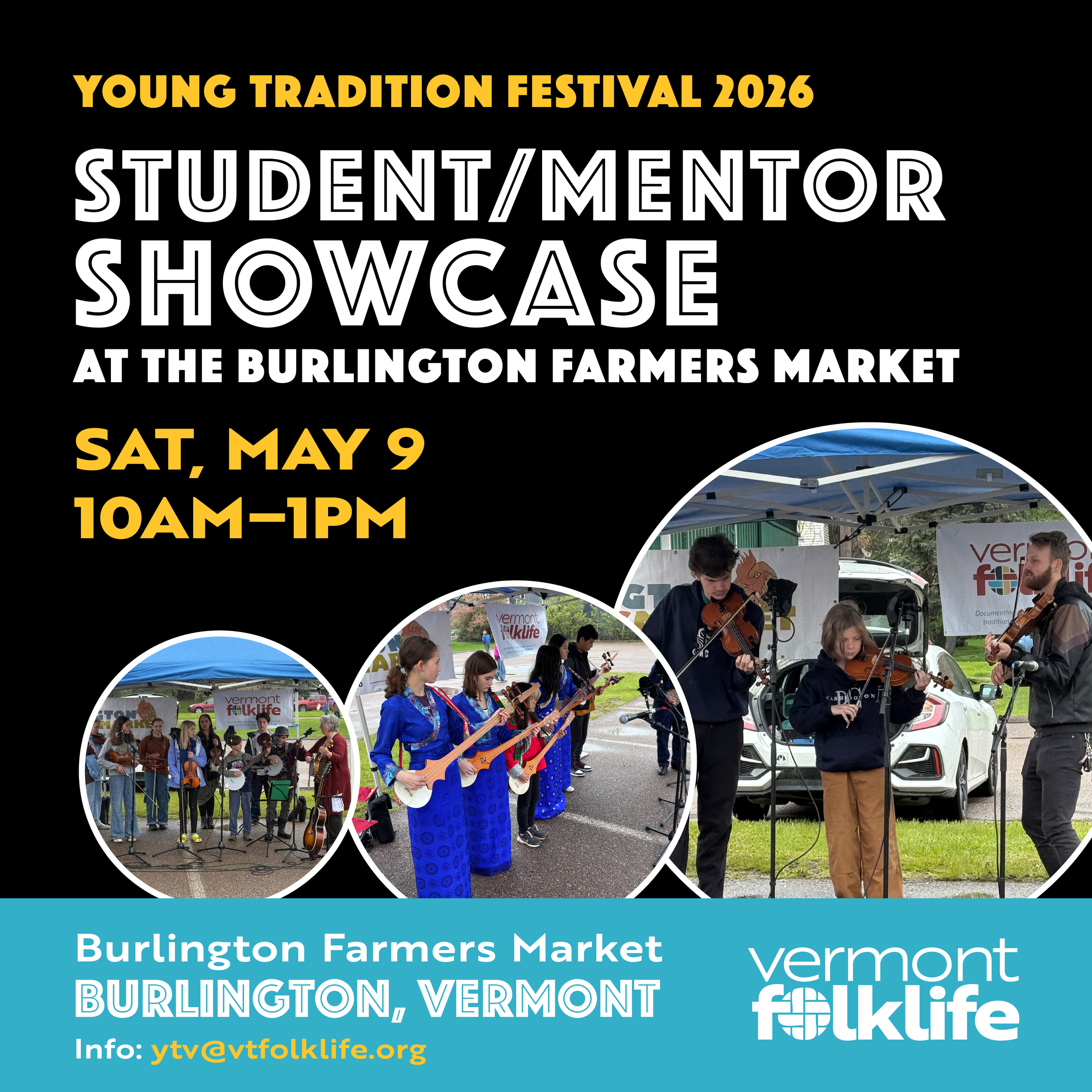Student/Mentor Showcase - 2026 Young Tradition Festival