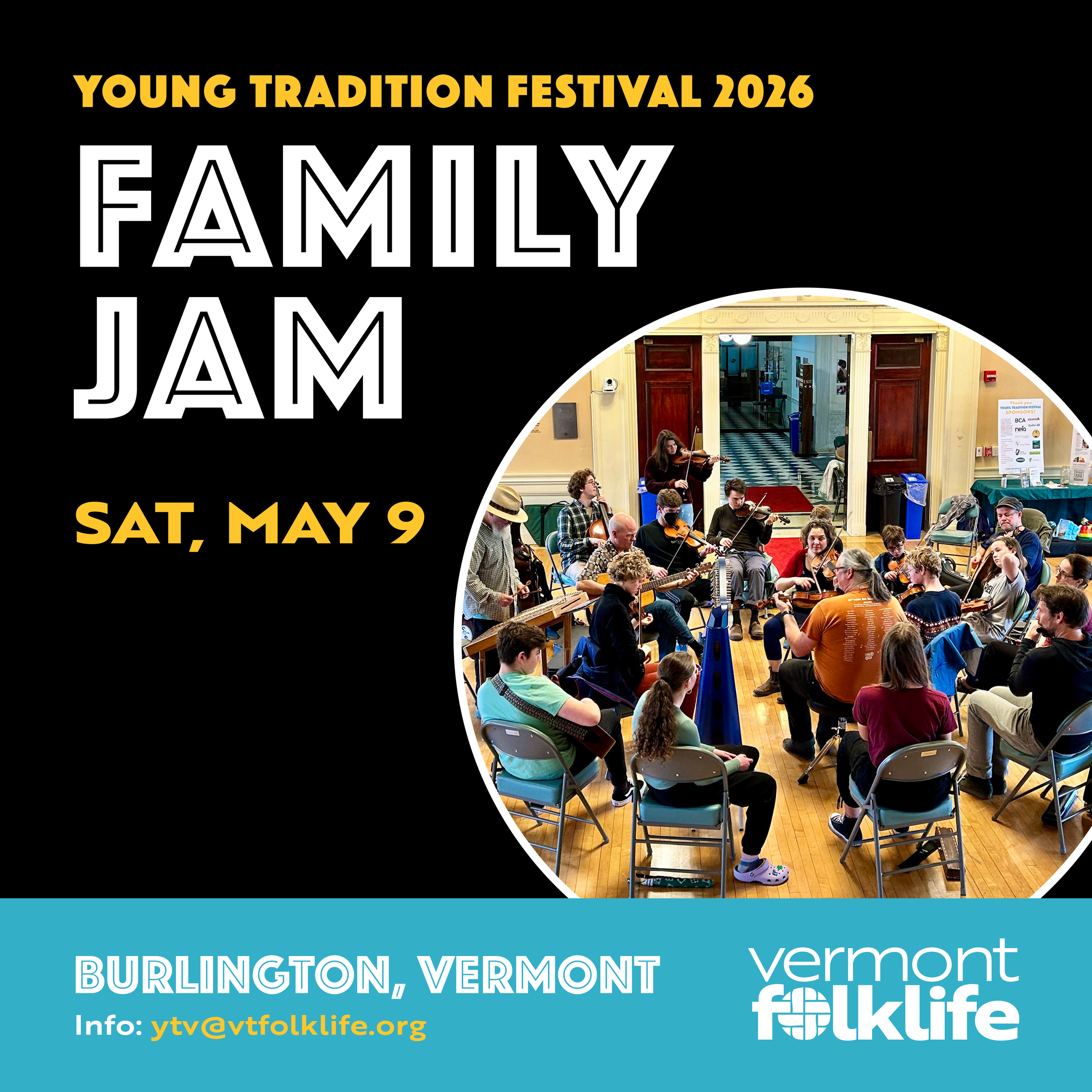 Family Music Jam - Young Tradition Festival 2026