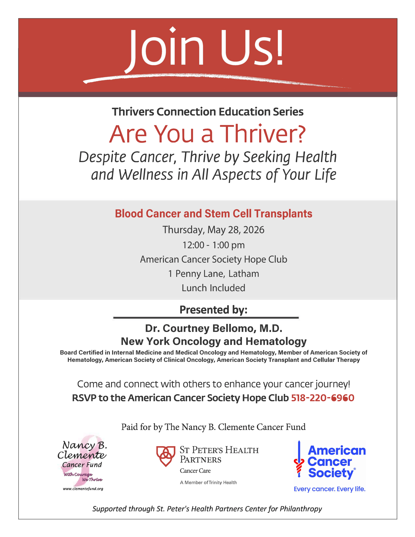 Thriver's Events