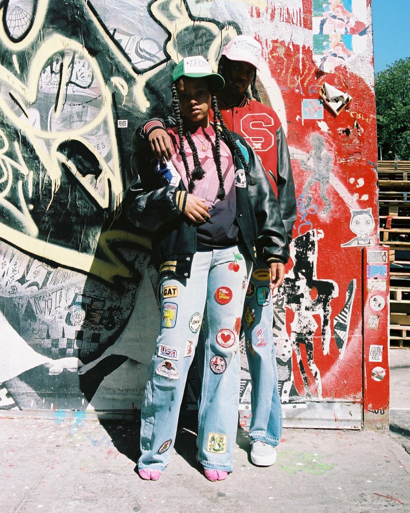 Lower East Side Bonnie and Clyde 

@sanauvanique and @_swank_sinatra for @guitarboyarchive 

Creative Director- @tokyocorleone 
Photographer- @rosegoldreese 
Stylist- @tokyocorleone 
Models- @sanauvanique @_swank_sinatra 

Female Model Look 

Outfit-