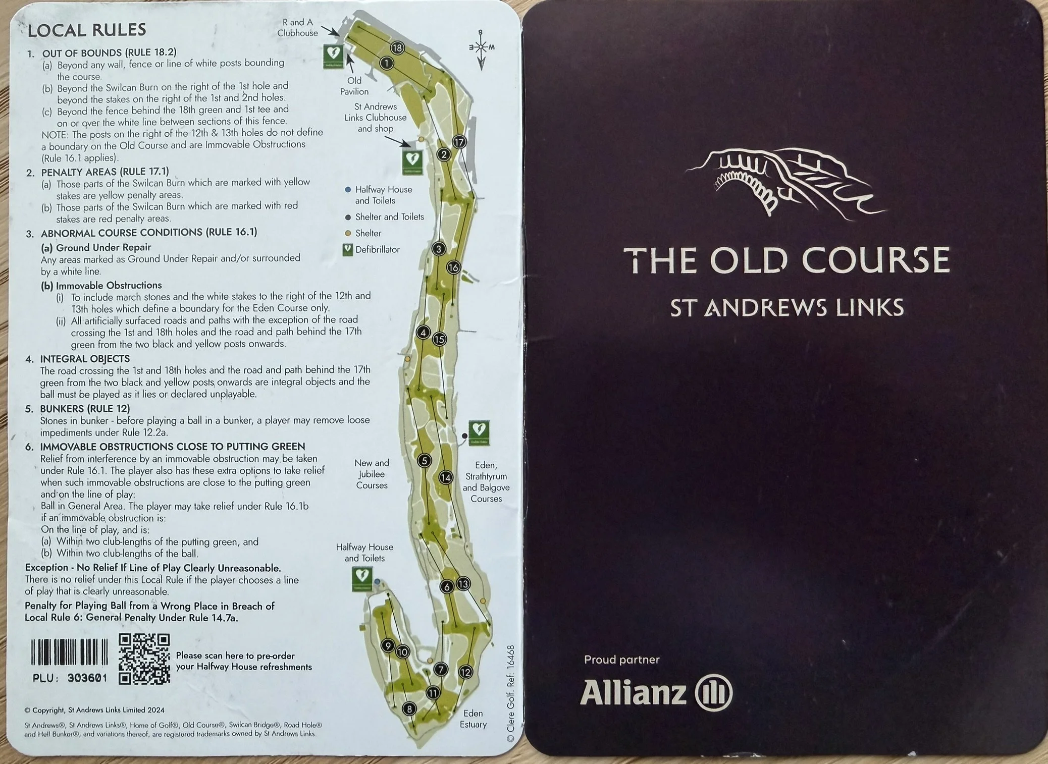 The Old Course routing is instantly recognizable to golfers around the world. After spending so much time studying and playing the course virtually, it was surreal to hold the scorecard in my hands and walk the same fairways I had only known through simulator golf.