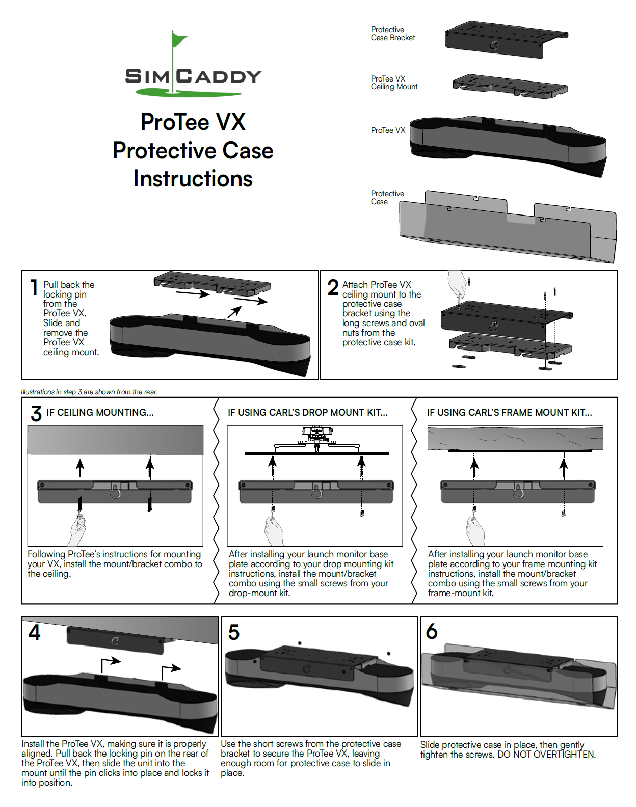 VX cover installation instructions