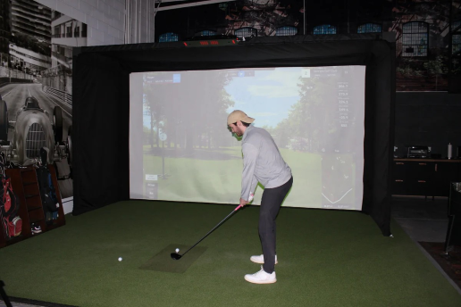 The SportScreen Parlour Series Golf Enclosure