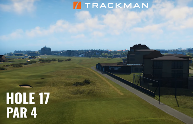 Another virtual look at the Road Hole, this time on TrackMan. I played it weekly all winter on a TrackMan IO.