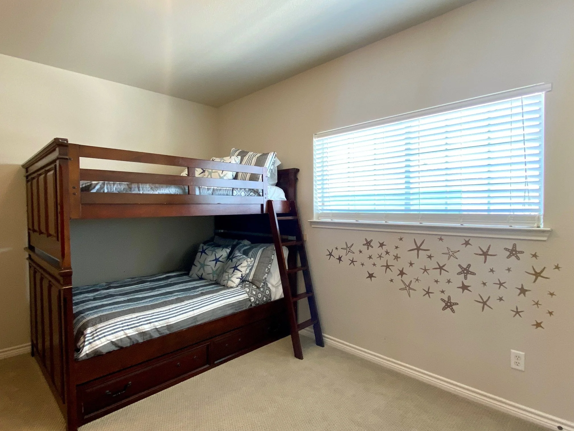 Bunk room at beach house in Port Aransas Texas
