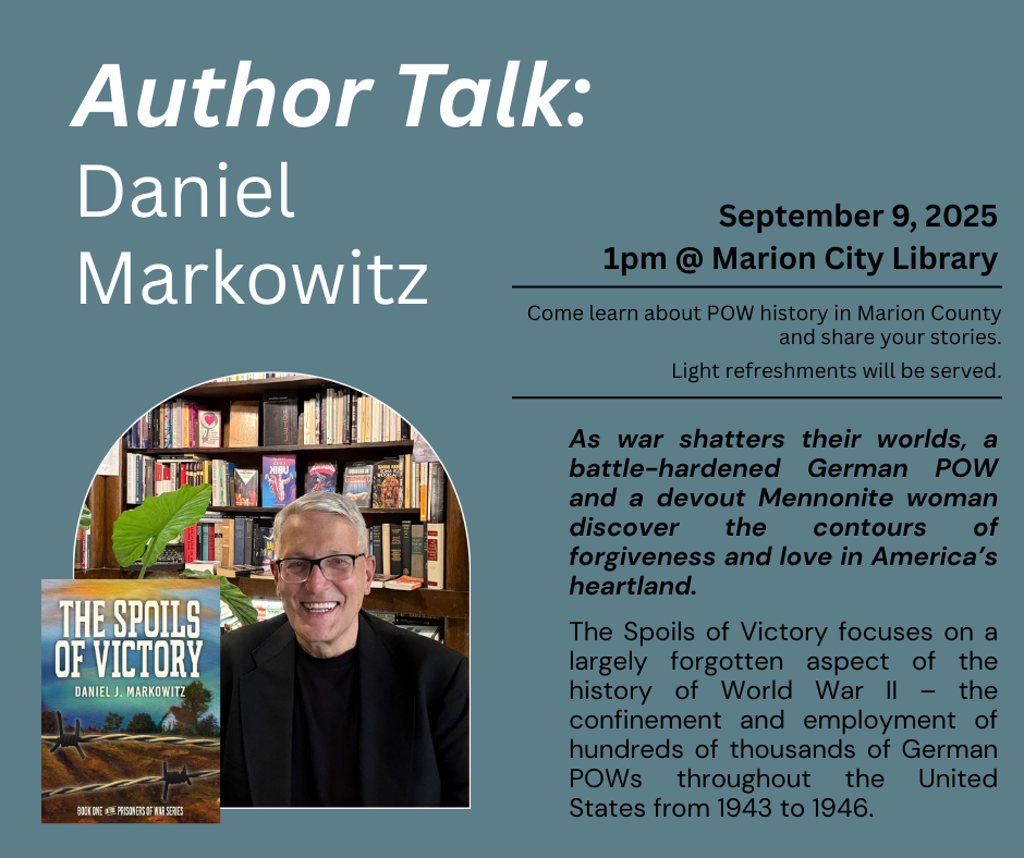 Author Talk with Daniel Markowitz
