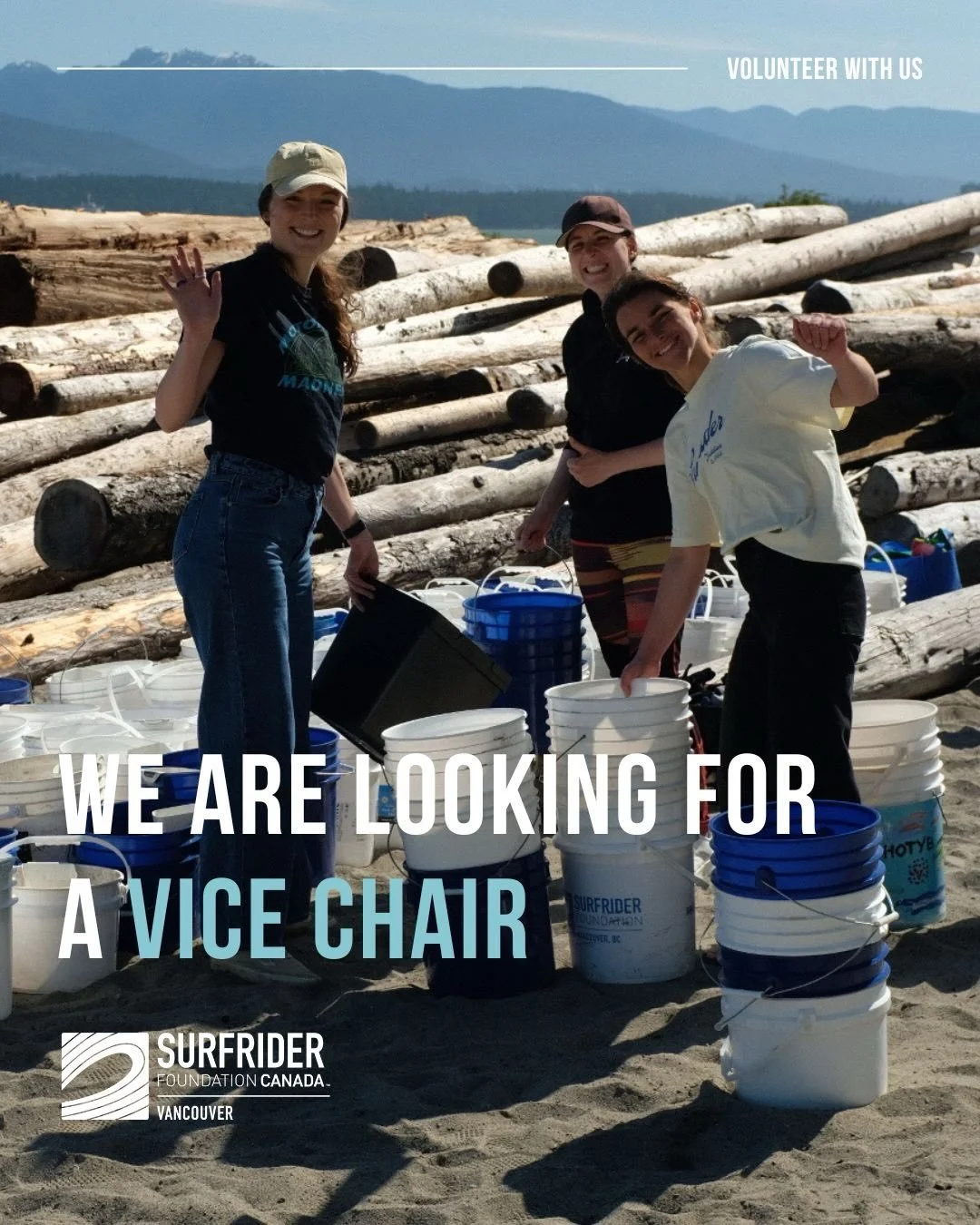 Interested in a leadership role with real impact? 🌊

Surfrider Vancouver is looking for a Vice Chair! This key volunteer position: 

💙Supports our Chair in growing our programs and campaigns
💙Strengthens volunteer engagement
💙Represents the chapt