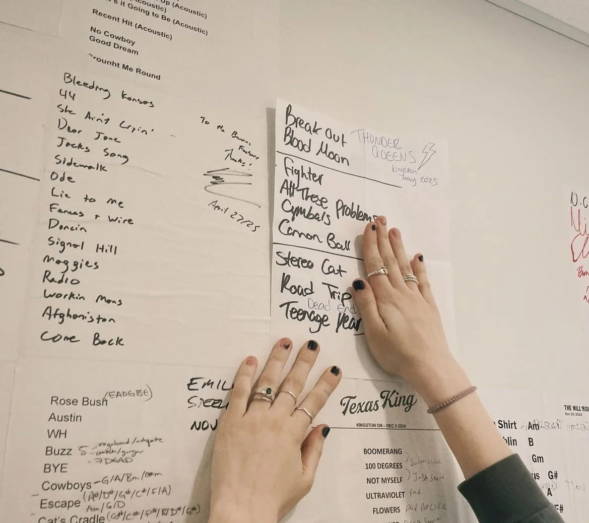 SET LIST ARCHIVE (BACKSTAGE)