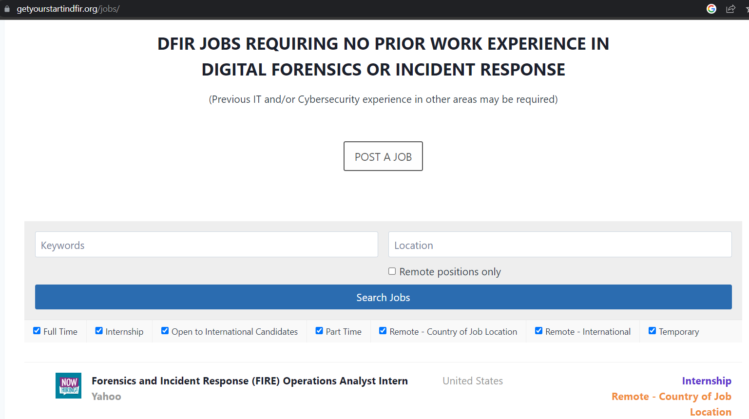 Top 10 places to search for a Digital Forensics Job — Hexordia