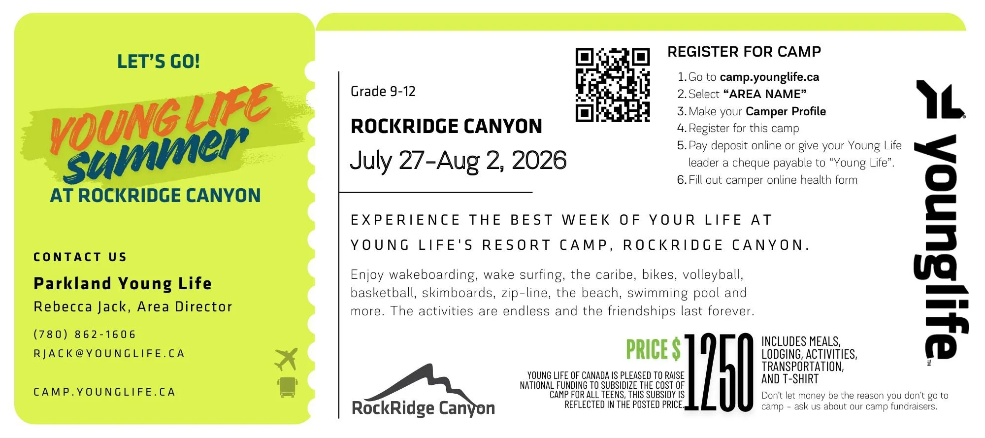 YL Camp Info