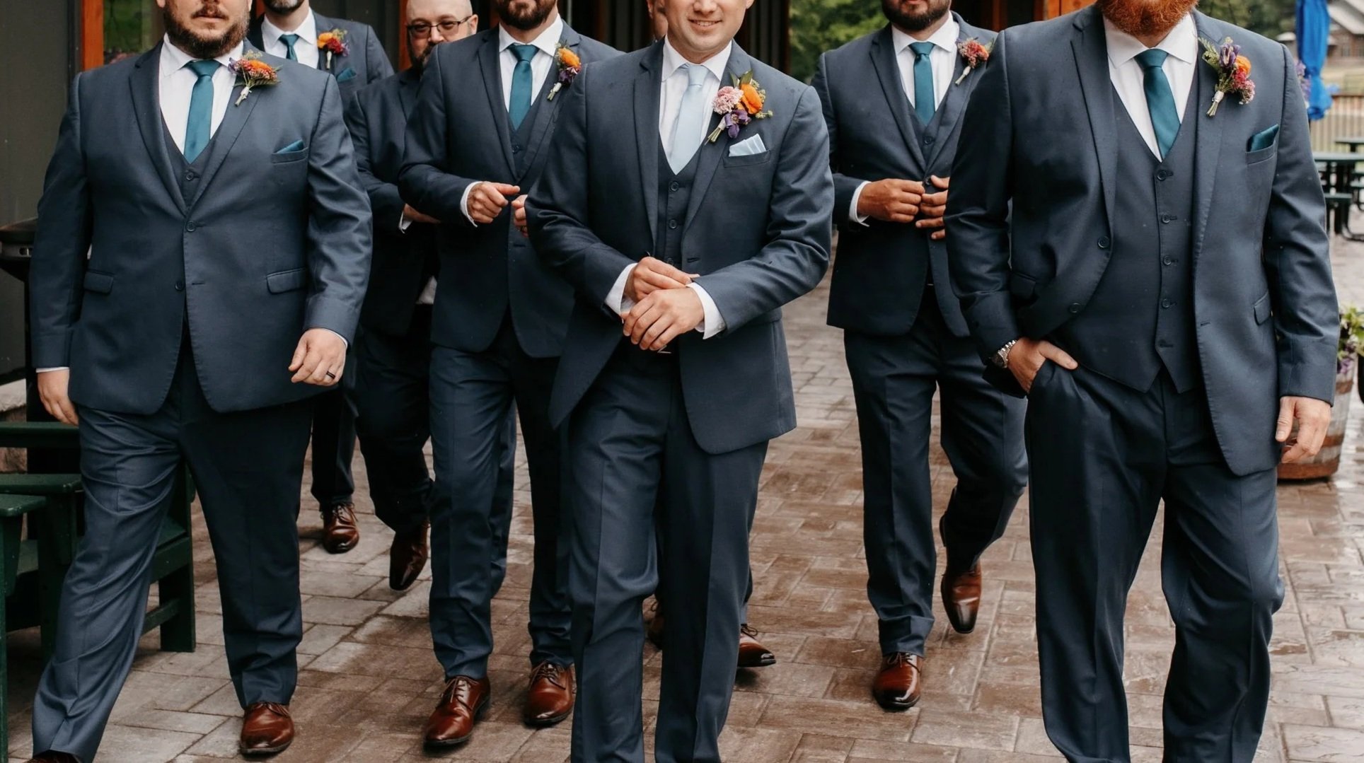Wedding Party Boutonniere