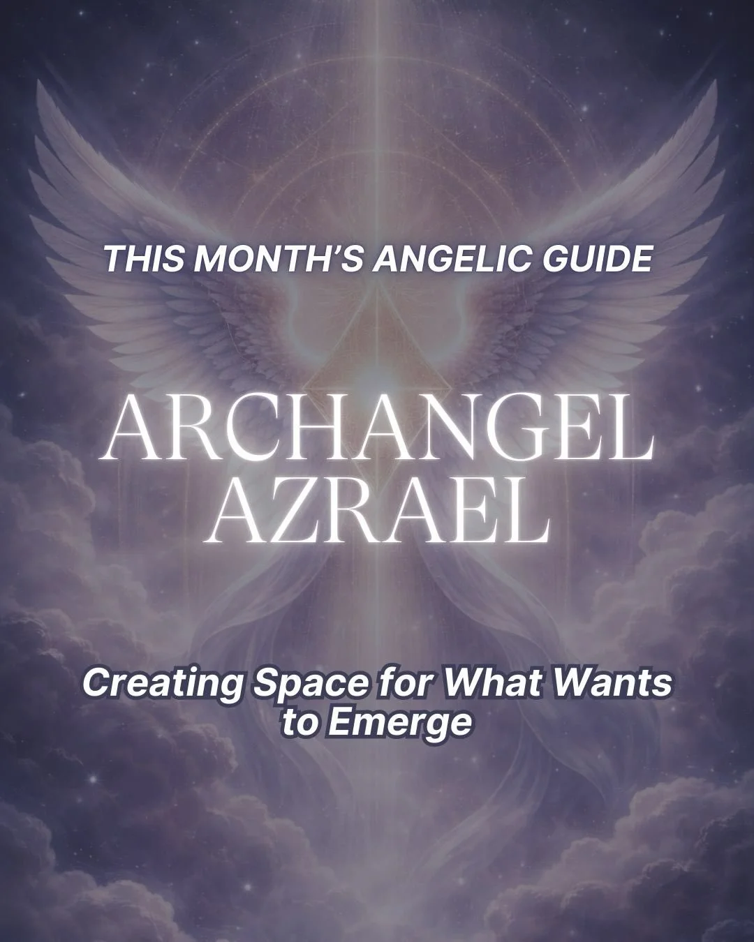 January isn&rsquo;t a &ldquo;go harder&rdquo; month.

It&rsquo;s a threshold month. As Archangel Azrael guides us, this season is about allowing what&rsquo;s already complete to gently fall away&mdash;so your deepest desires can finally be heard.

Yo