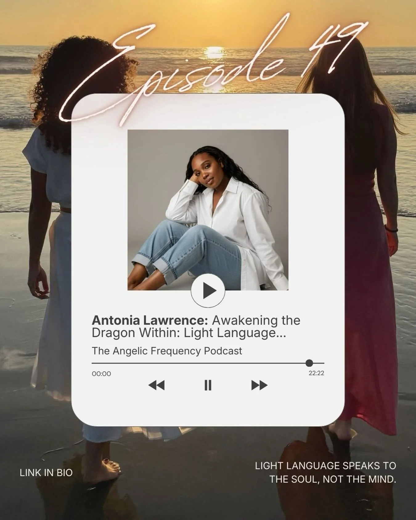 Some conversations don&rsquo;t just inform you&hellip; they activate something ancient within you.

In this episode with @the.ancient.mystic, we explore light language as a soul language&mdash;one that bypasses the mind and speaks directly to the bod