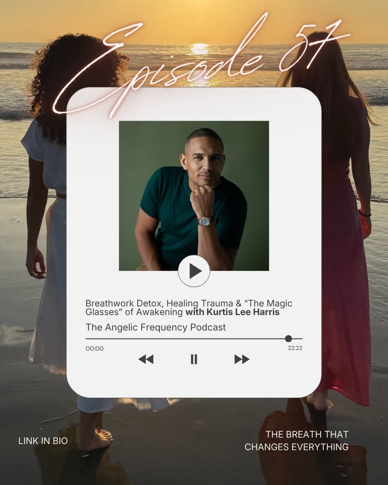 We stated with breathwork&hellip; and ended up in the stars ✨ 

Our conversation with @manfromthestars expands into awakening, healing, and the moment you realize you can&rsquo;t go back to who you were before you knew.

We sat down with Kurtis Lee T