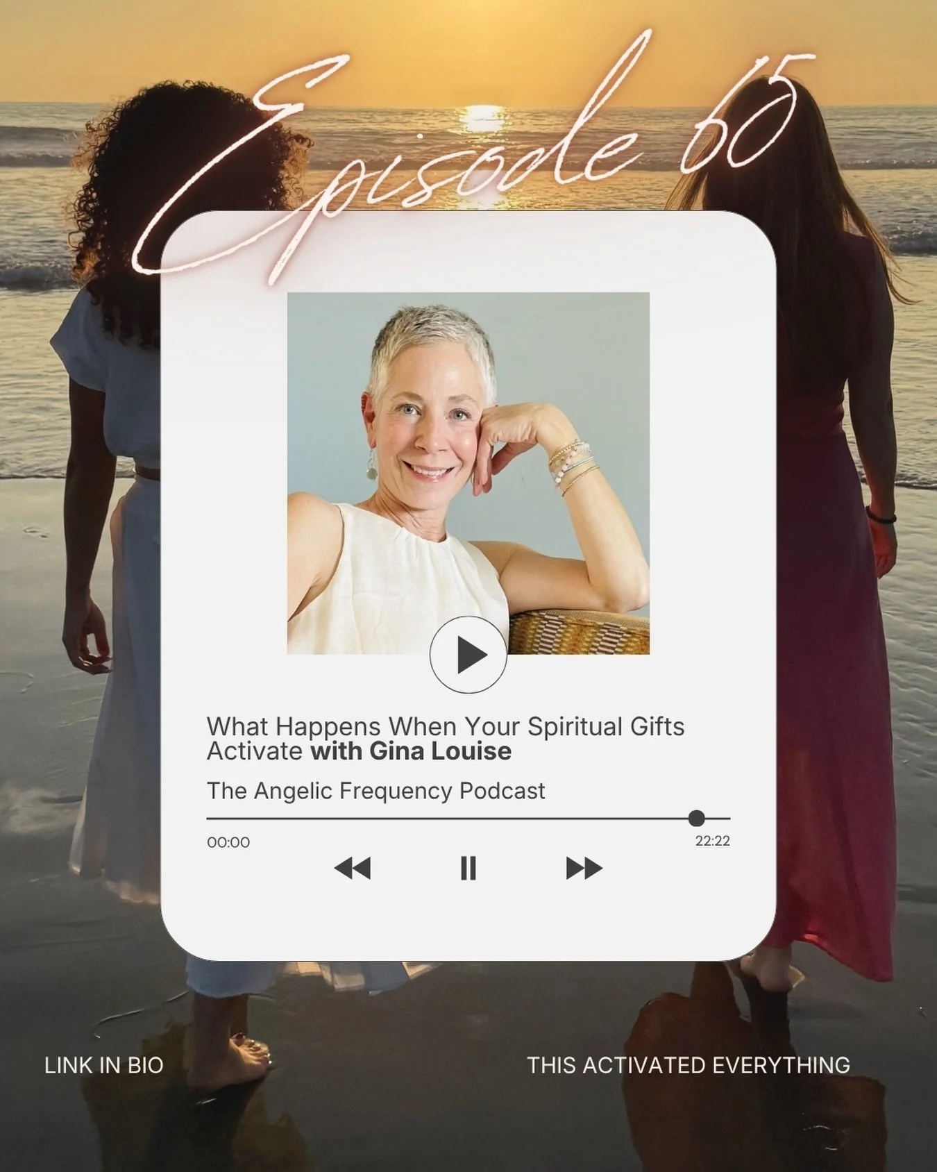 This conversation opened so many doors.

In Episode 65, we sat down with Gina Louise @moonflower.shines to explore what it actually looks like to awaken your intuitive and spiritual gifts&mdash;and the truth is, it&rsquo;s not always what you expect.