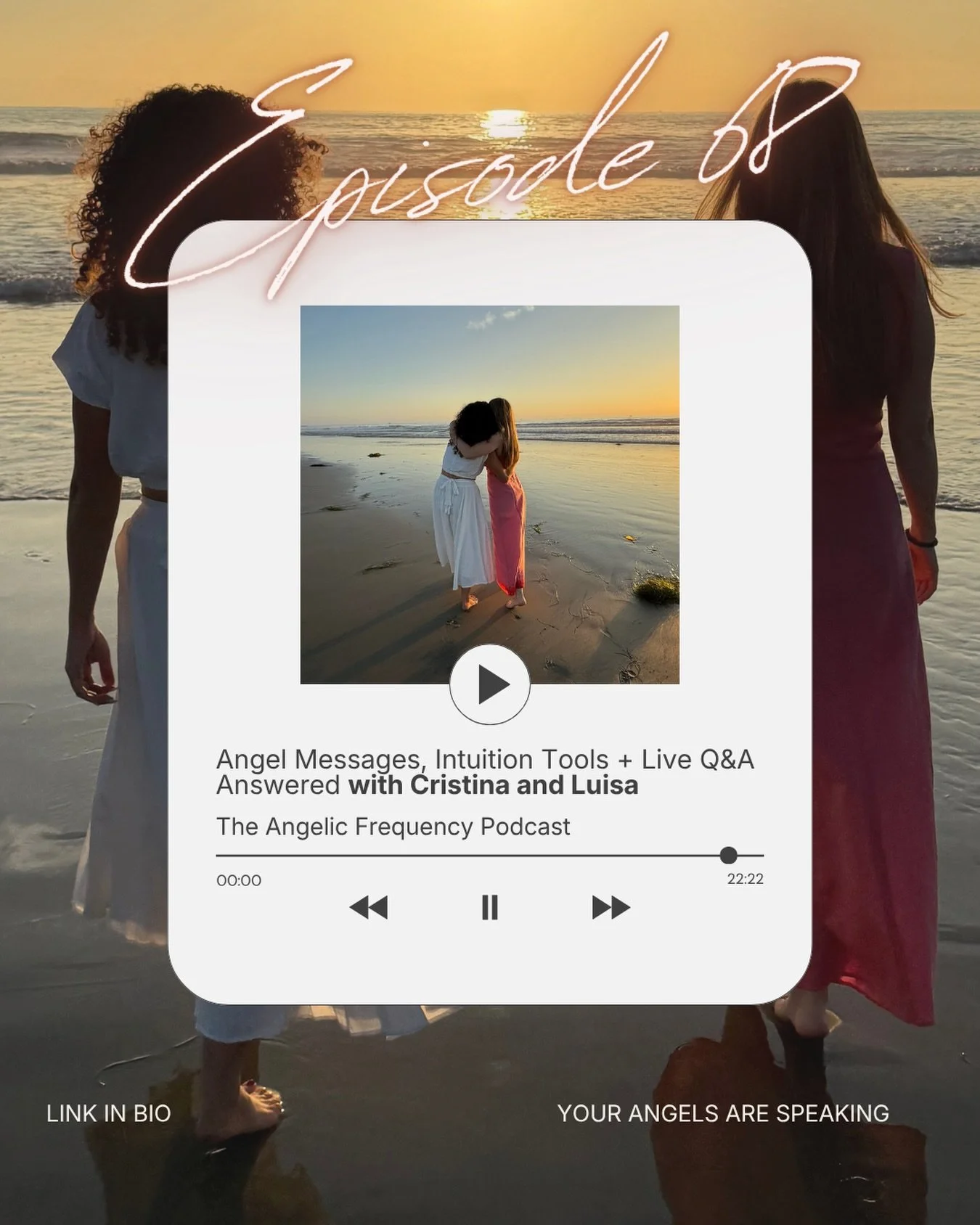 We went live for this episode and had one of those conversations where things unfolded in ways we couldn&rsquo;t have planned.

We talked about pendulums, oracle cards, crystals, signs from the angels, and answered live questions from our community, 