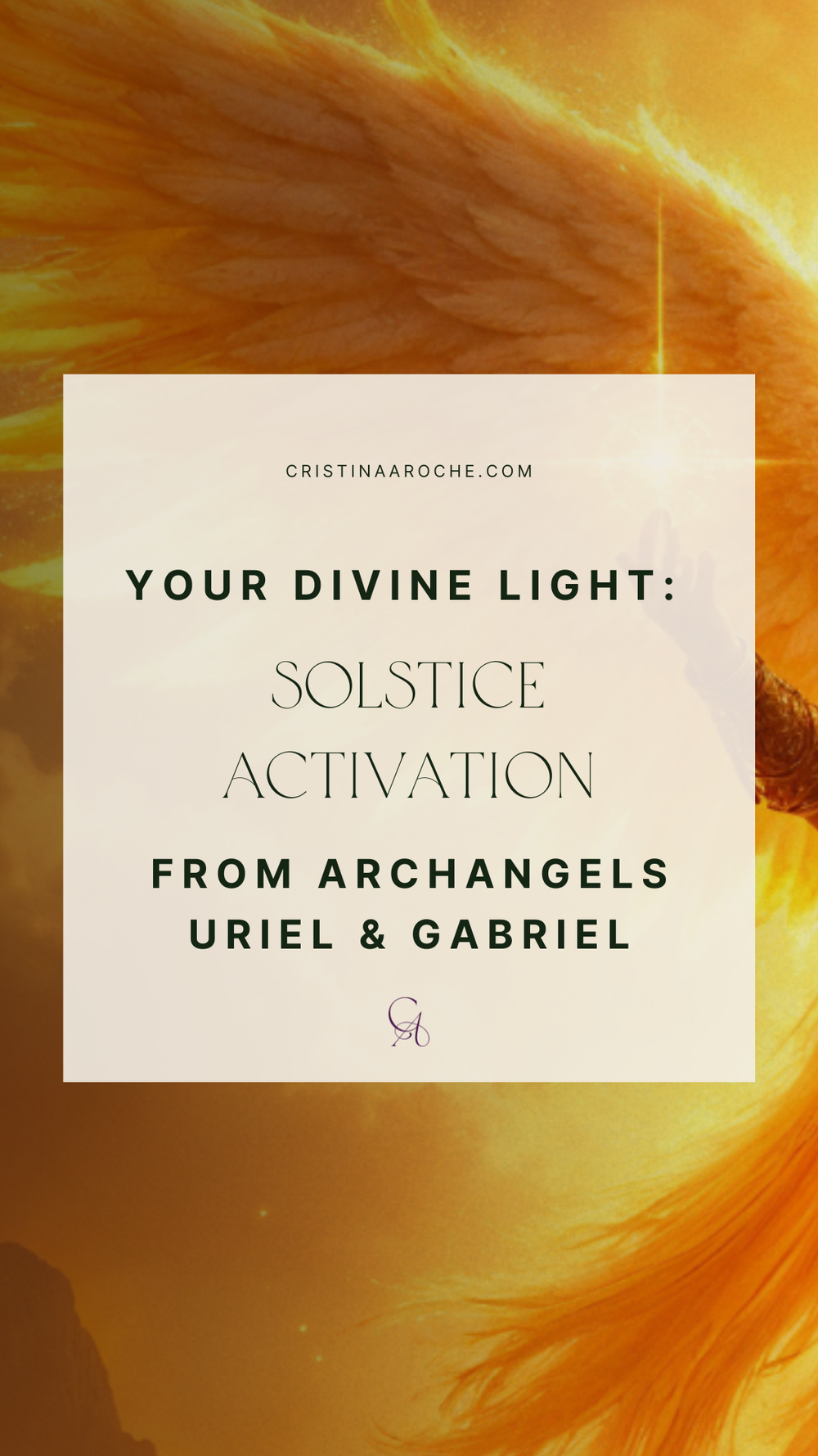 Solstice It Solstice Message: A Sacred Invitation to Return to Your Light ...