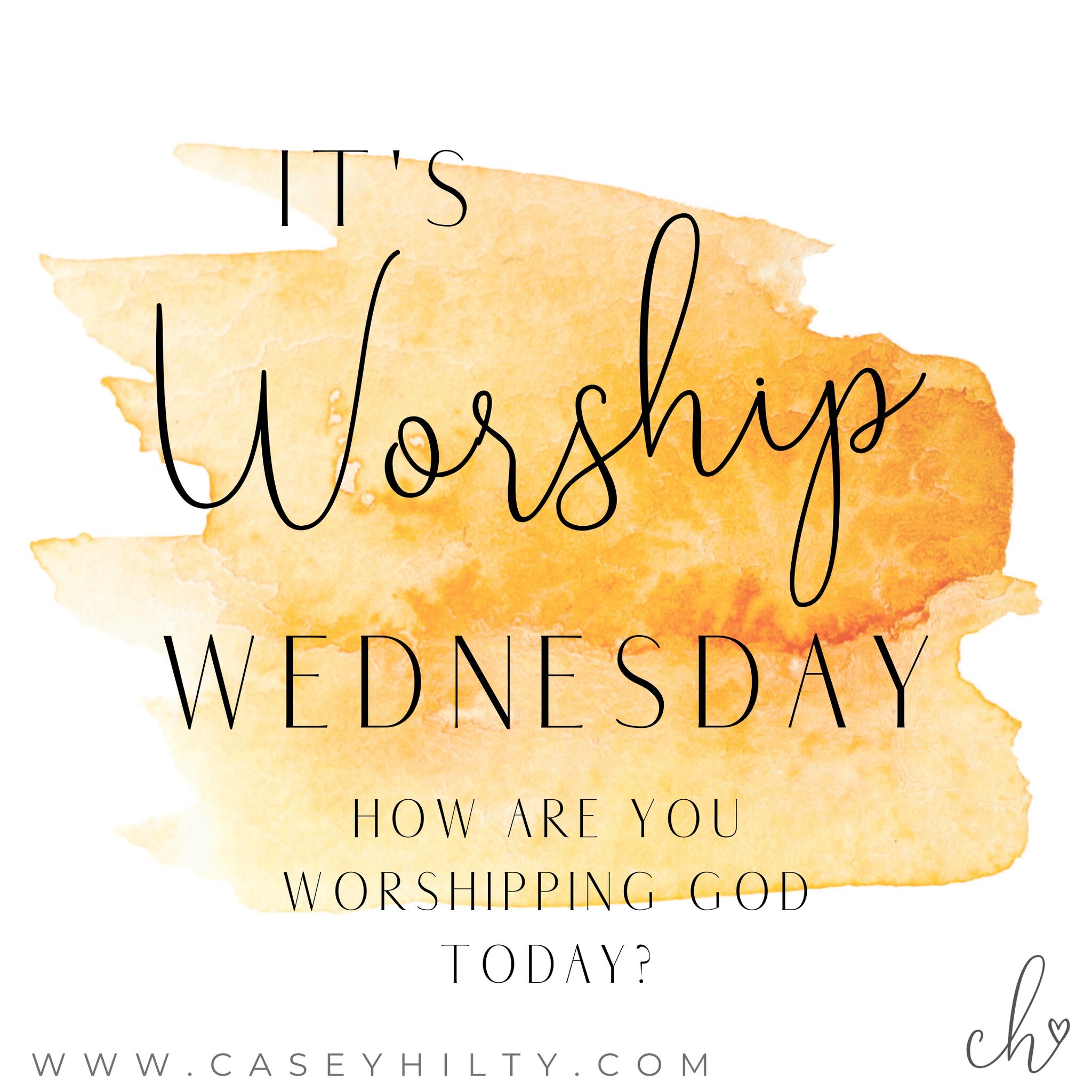 It&rsquo;s Worship Wednesday! Worship is about the posture of our hearts. Even everyday tasks can become worship when we aim to do things for the glory of God. Let your kids choose how they would like to worship God today. Dance party? Paint or color