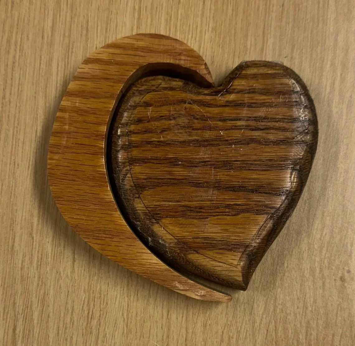 Wood heart 