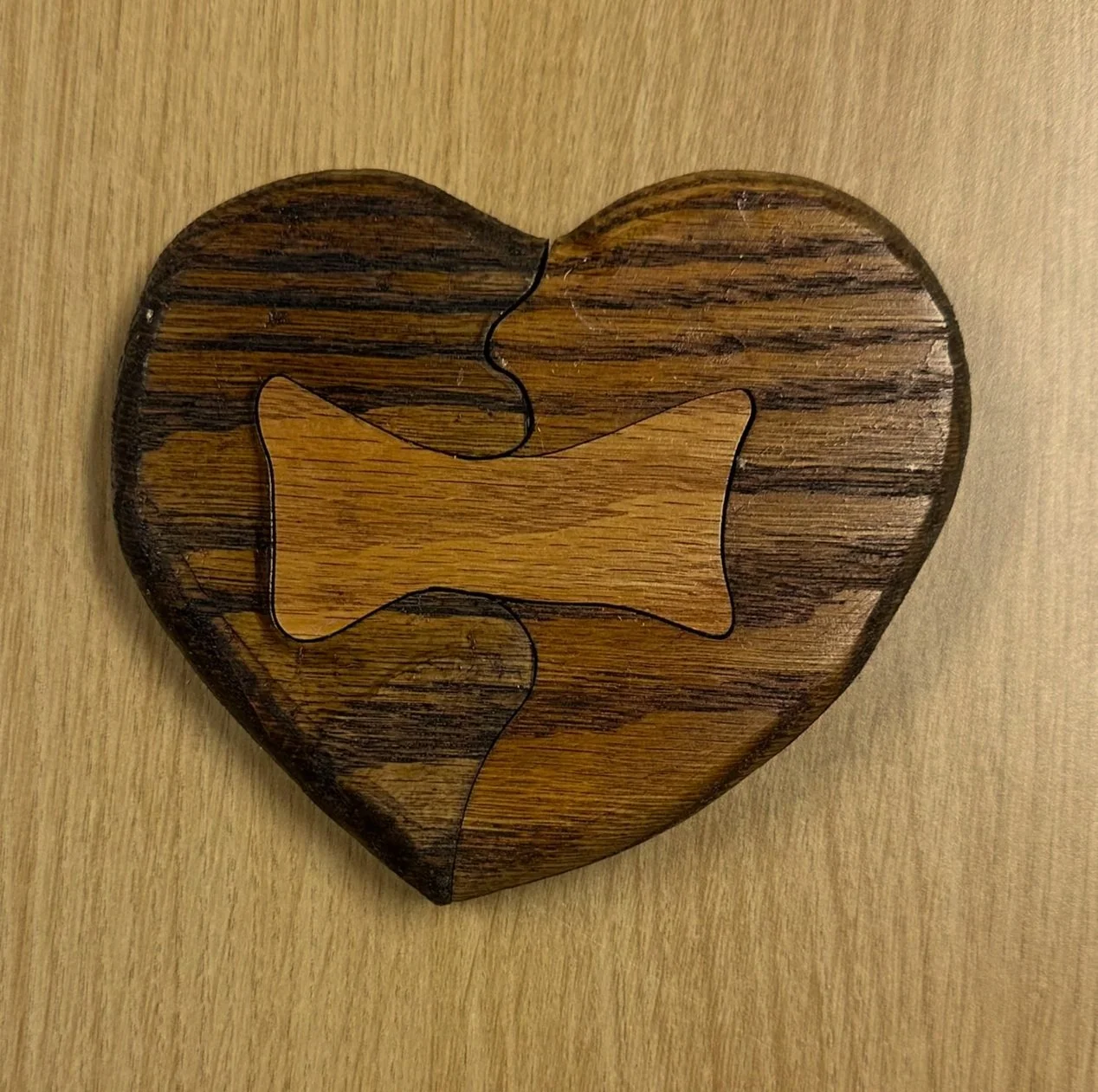 Wood heart