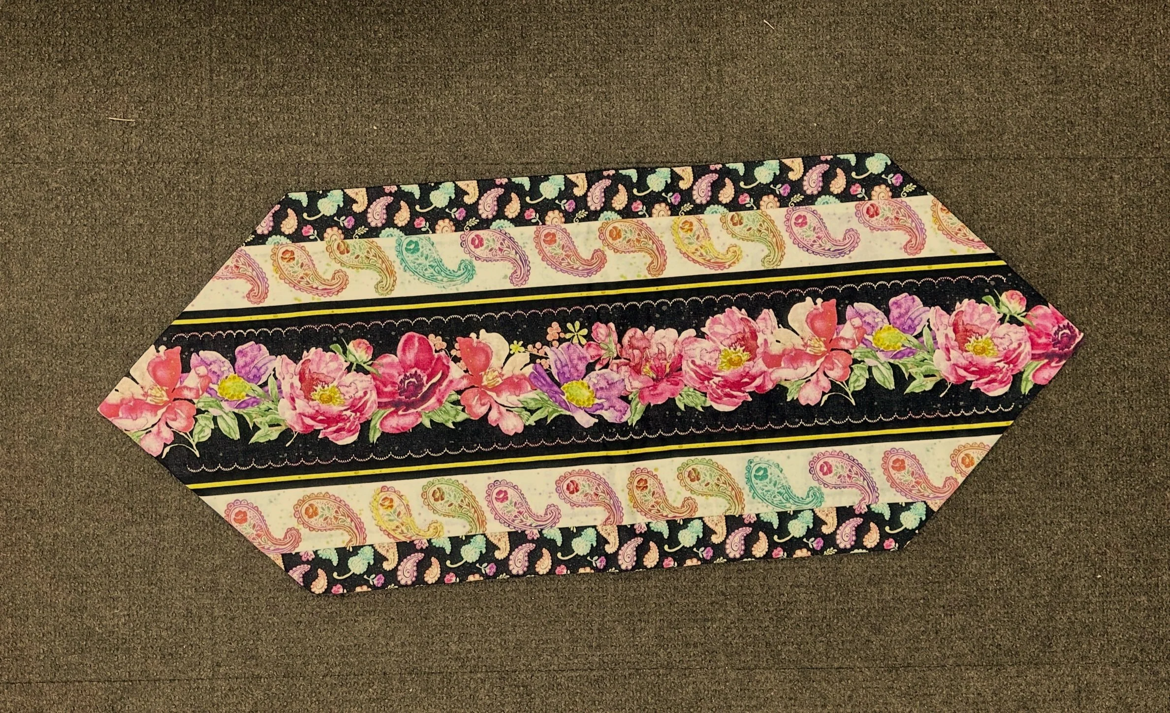 Quilted table runner - 34" x 12"