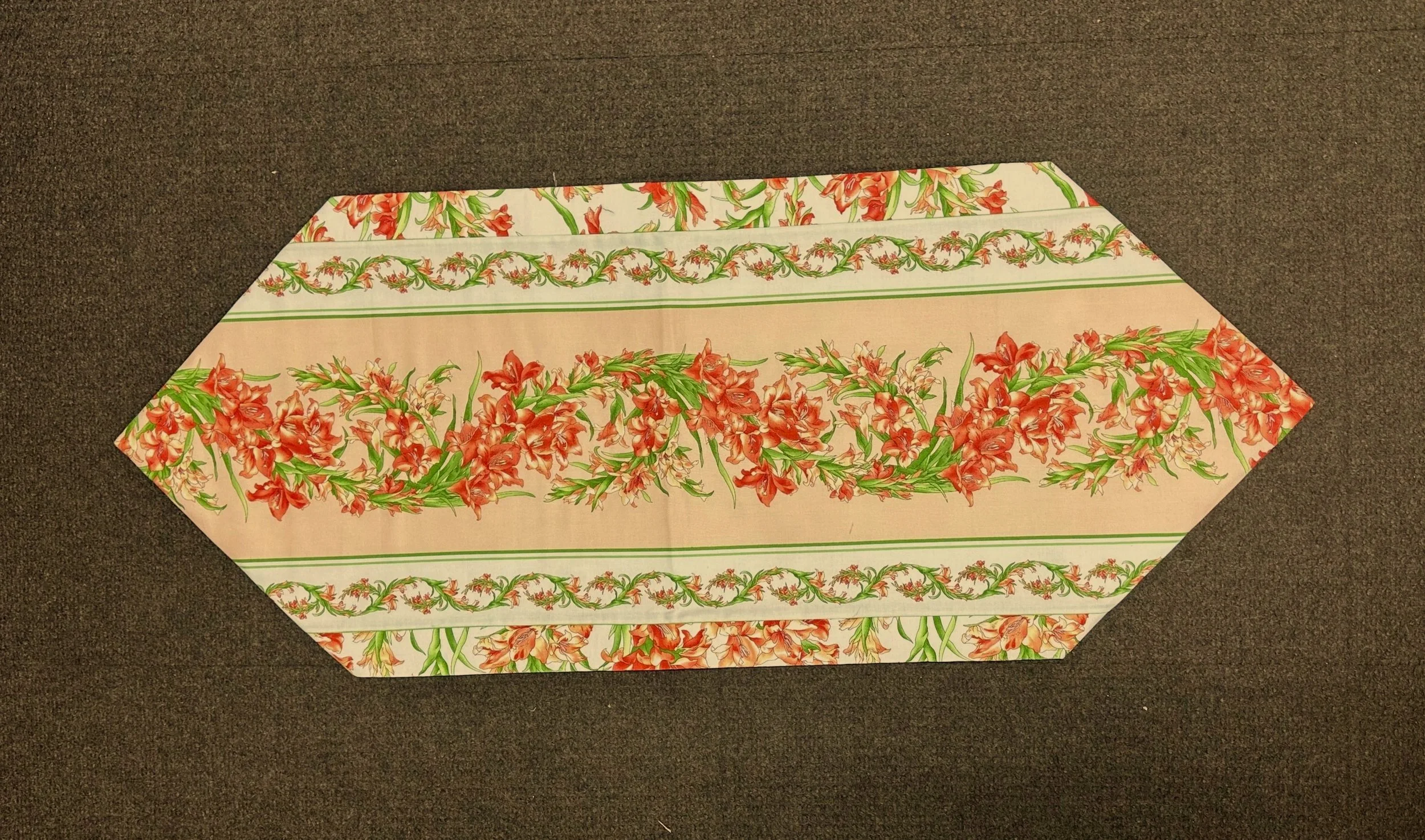 Quilted table runner - 34" x 12"